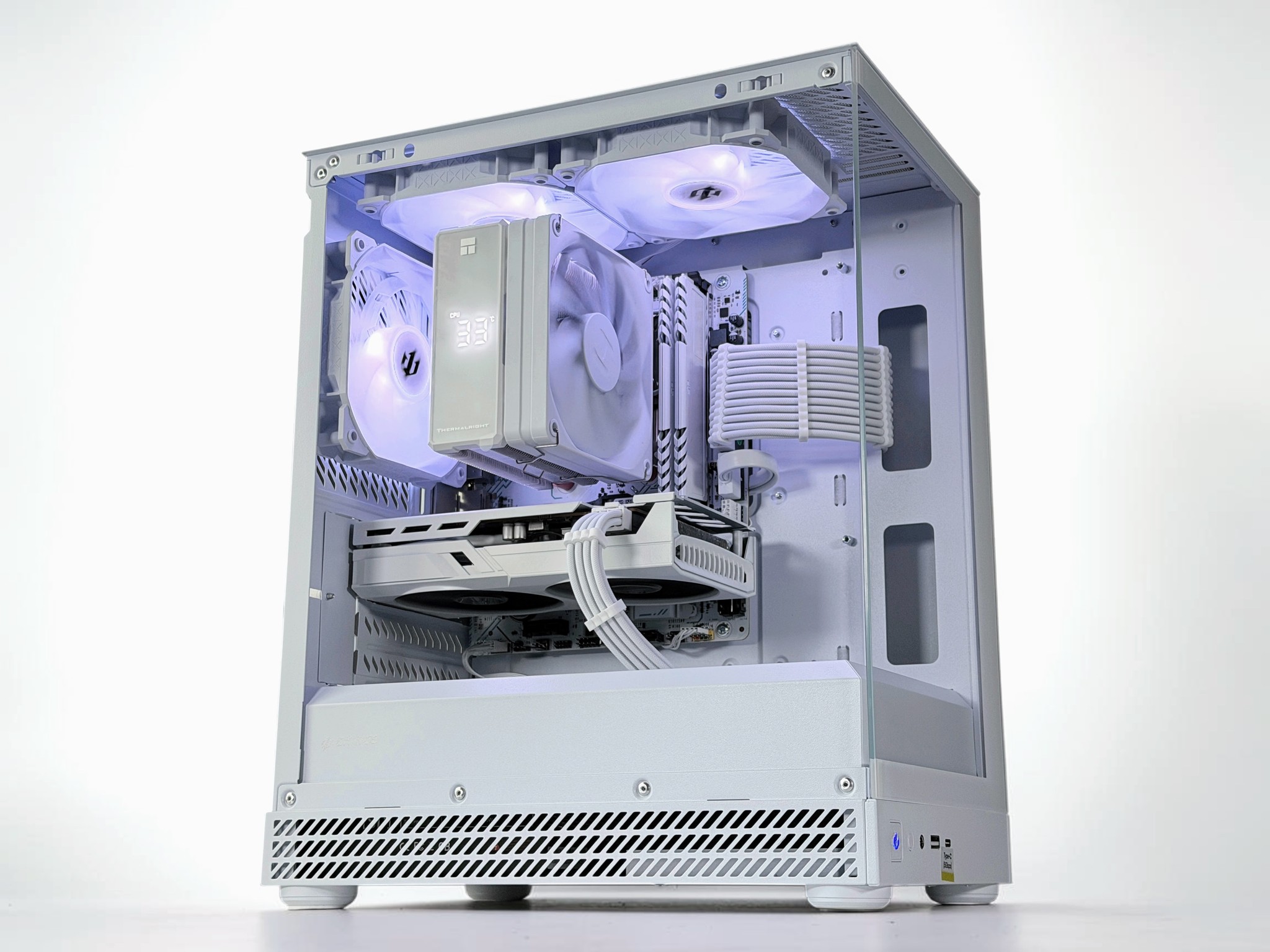 🌬️🌨️Gaming PC❄️AMD RX 6600 8GB❄️AMD Ryzen 5 3500X 6 core❄️16GB DDR4❄️ 1.25TB  SSD