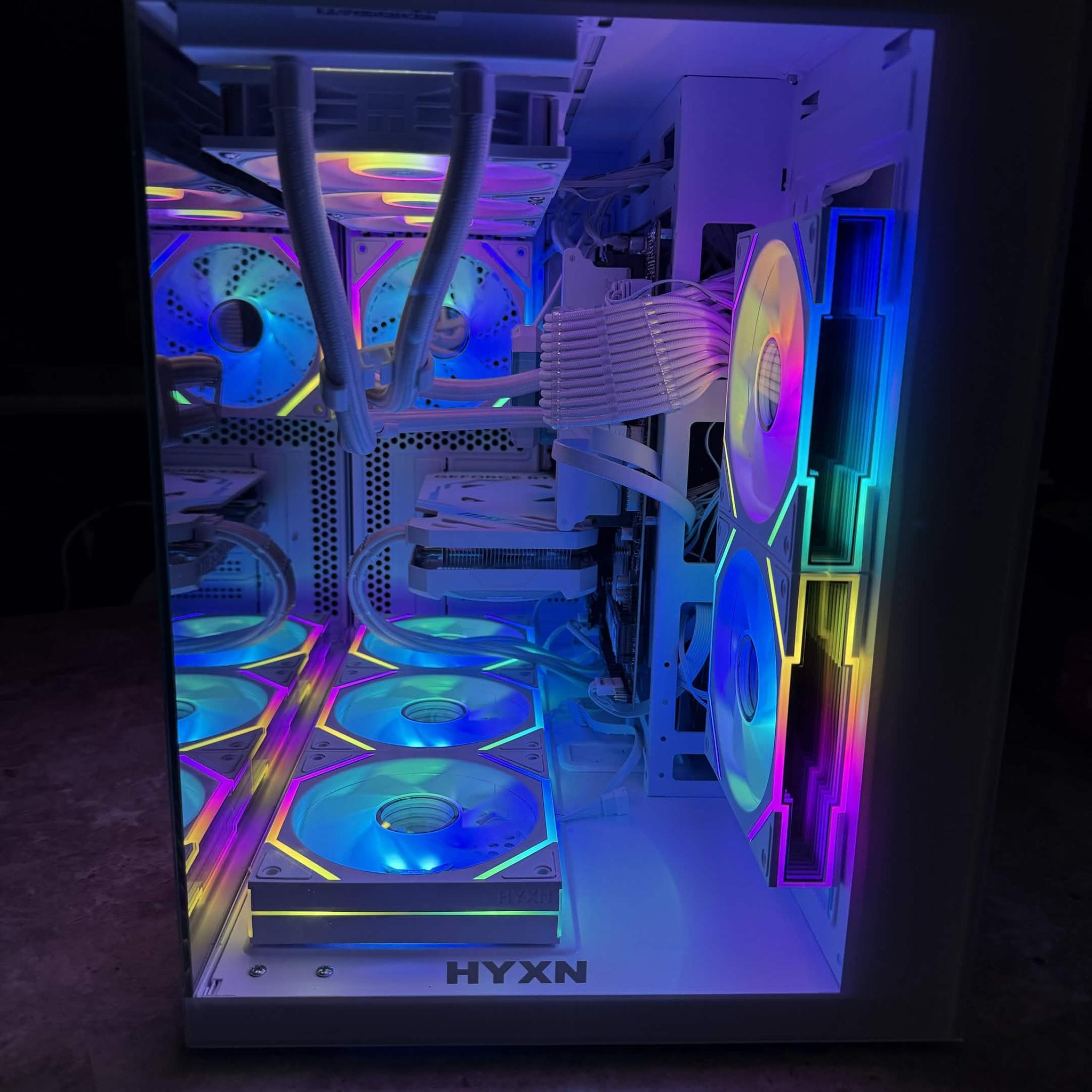 ❄️ Clean White RTX 4060 Build ❄️ i7-13700KF • DDR5 • 1TB NVMe • AIO Cooled