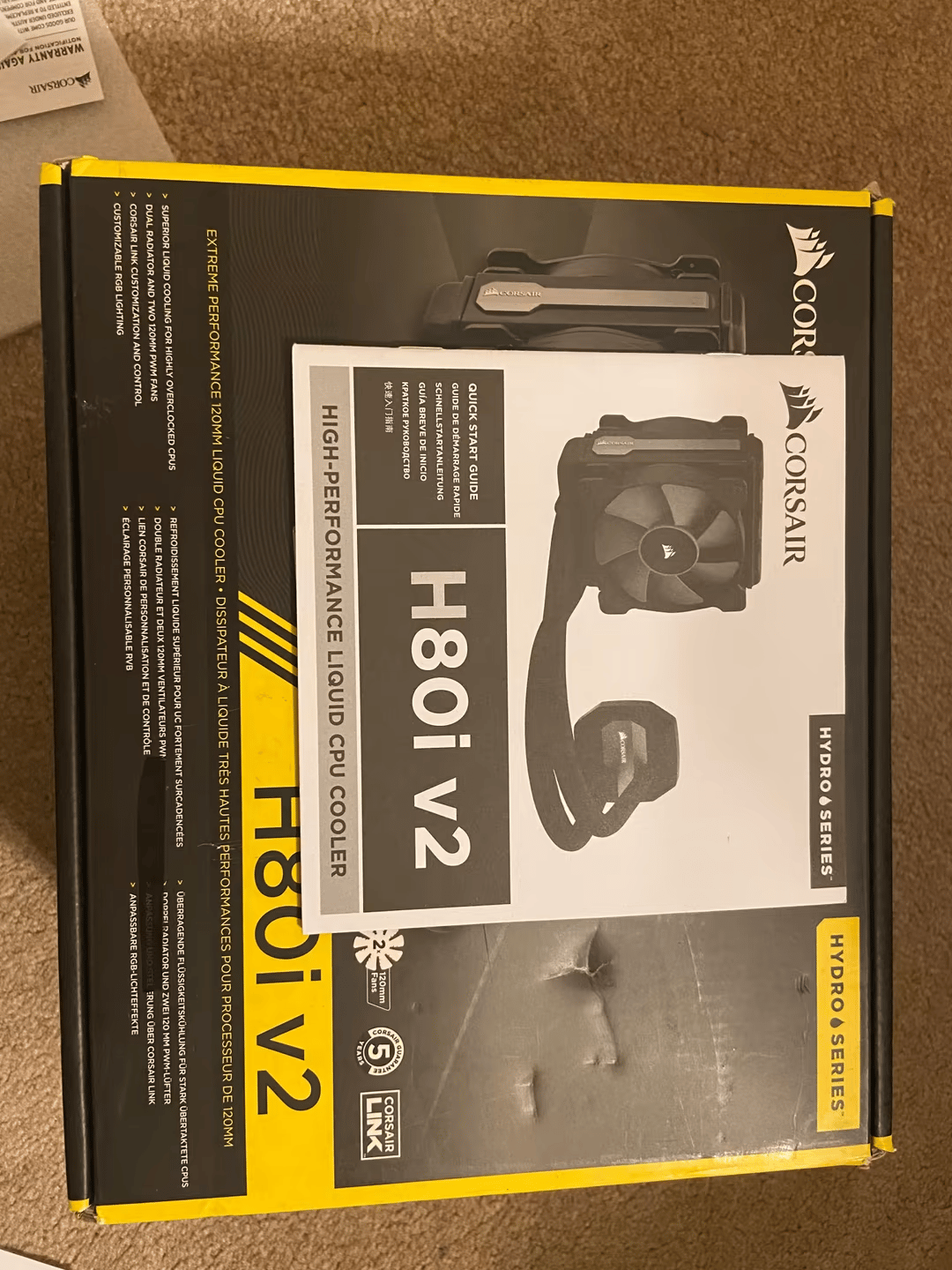 BNOB Corsair H80i v2