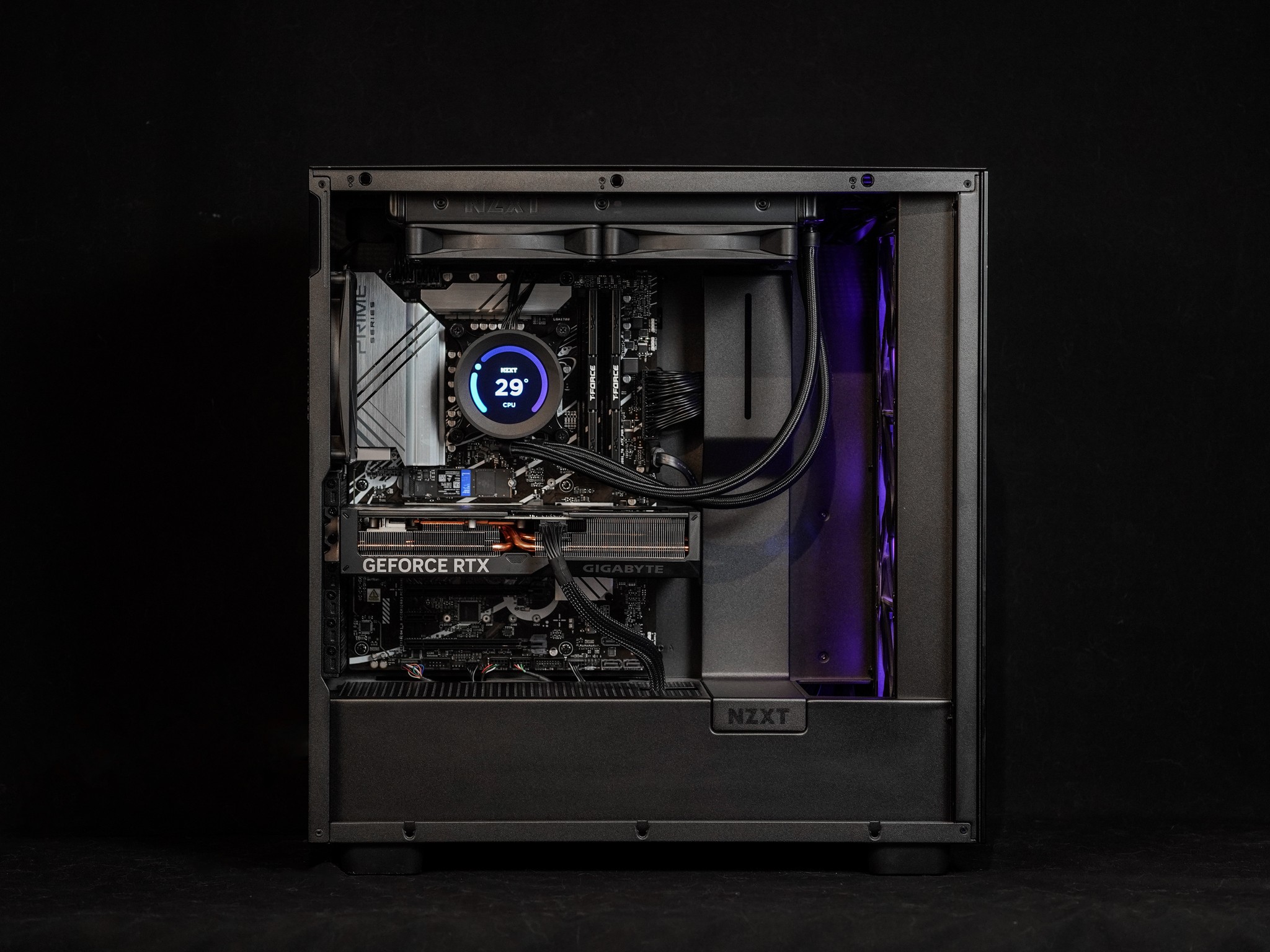 Stealth | RTX 4070 Ti Super + i7 13700KF | 32GB DDR5 | 1TB NVMe | NZXT H7 Elite Custom Gaming PC