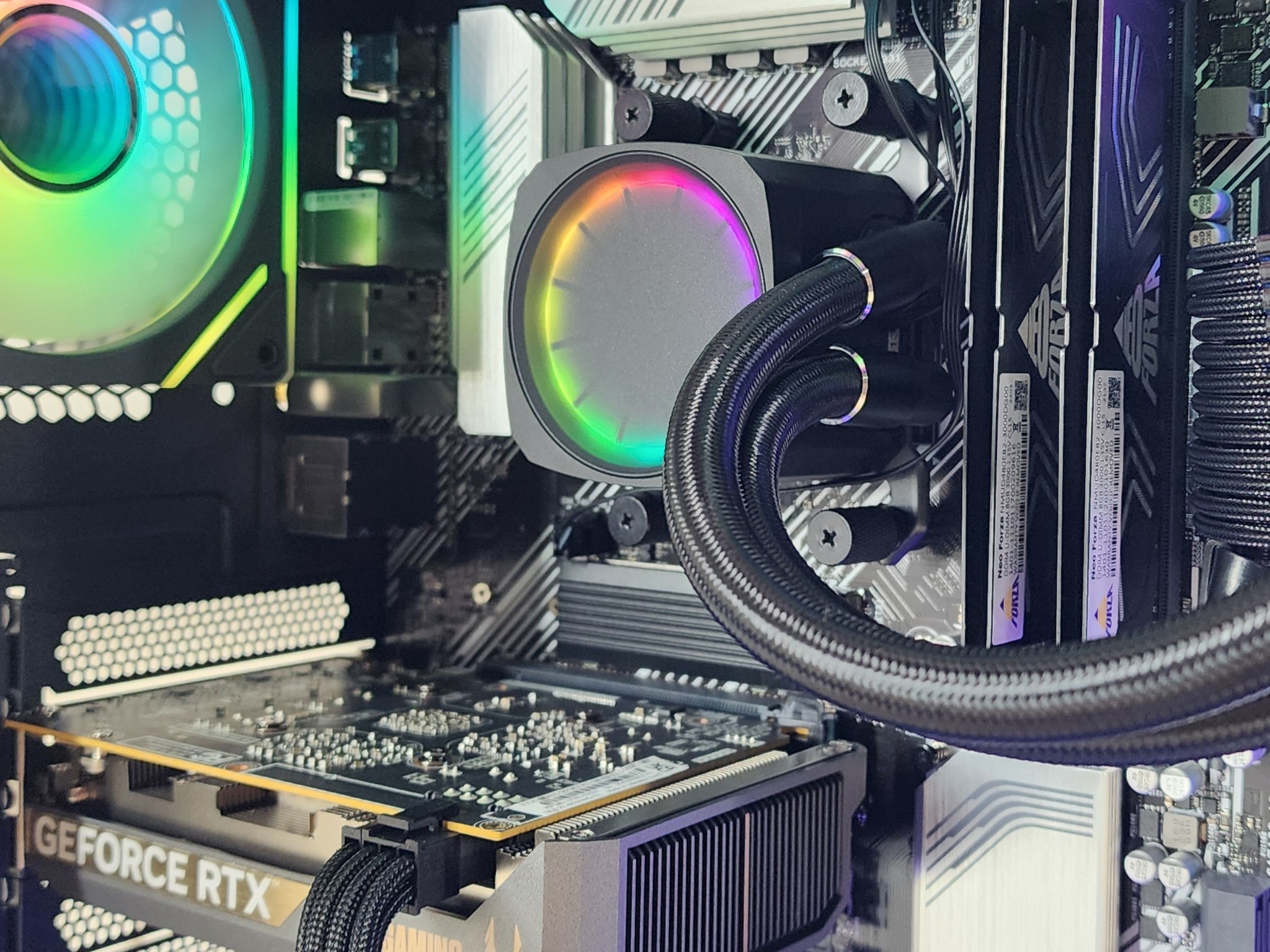 Gaming PC Ryzen 7 5700X 16GB RAM 1TB SSD RTX 5060  8GB Windows 11 Computer