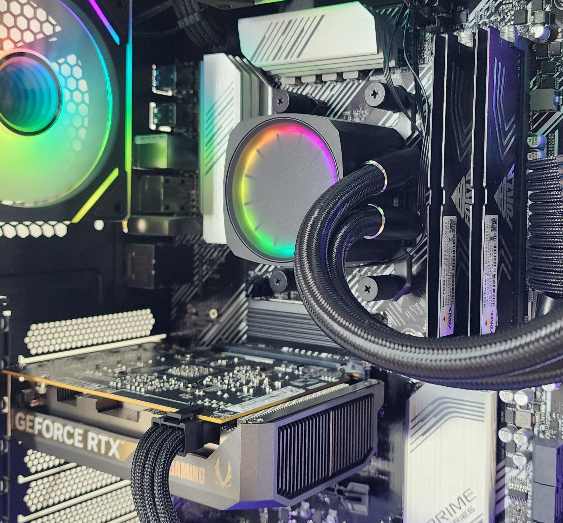 Gaming PC Ryzen 7 5700X 16GB RAM 1TB SSD RTX 5060  8GB Windows 11 Computer