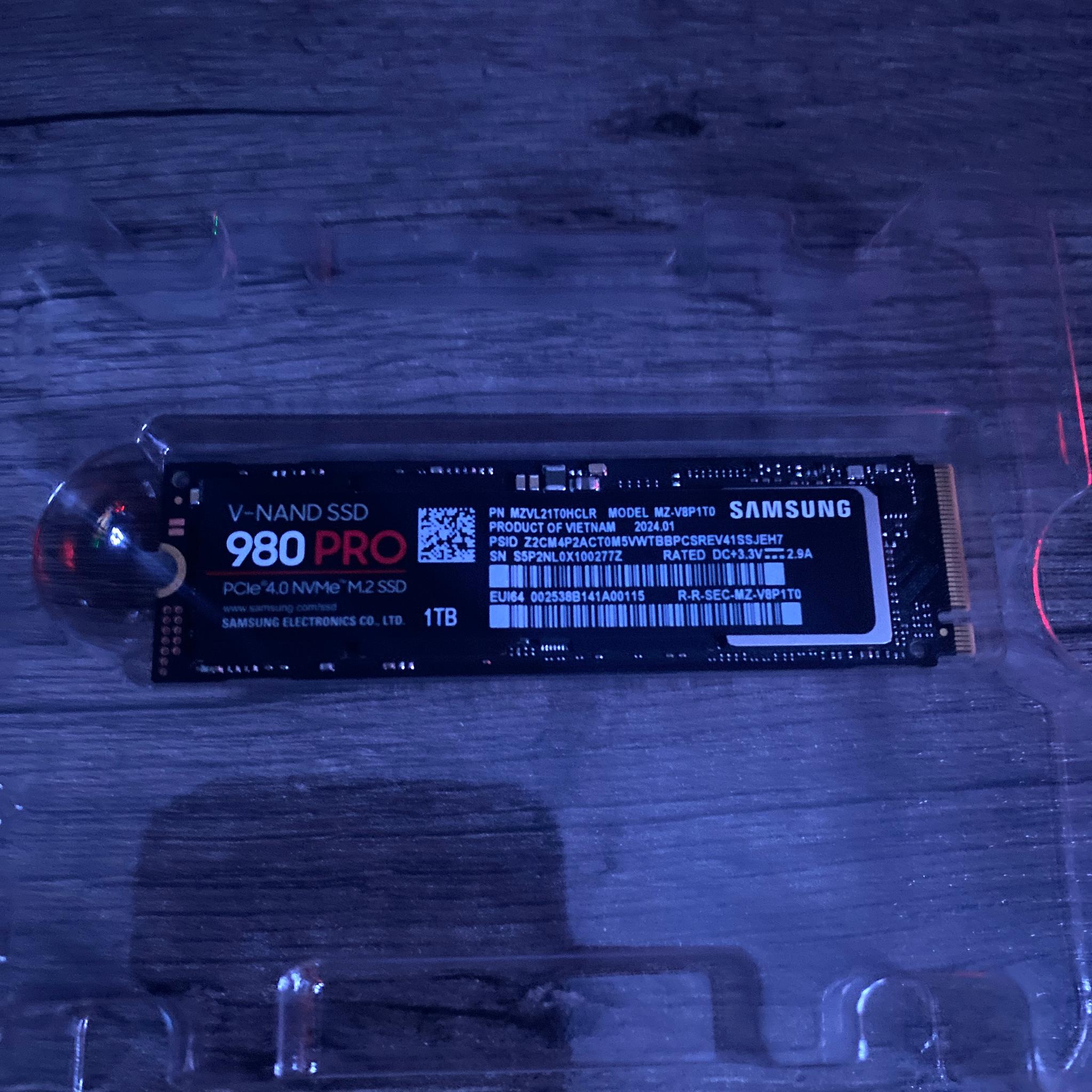 Samsung 1tb 980 pro