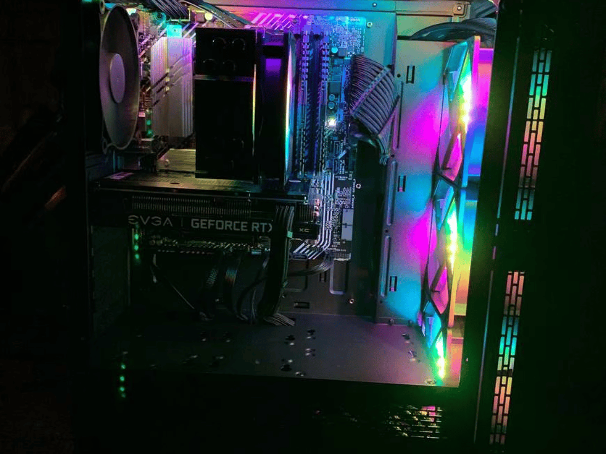 🔥 custom 1080p/1440p gaming desktop computer intel i5/3060ti/b560m/16gb/1tb/550w (all new parts) 🔥