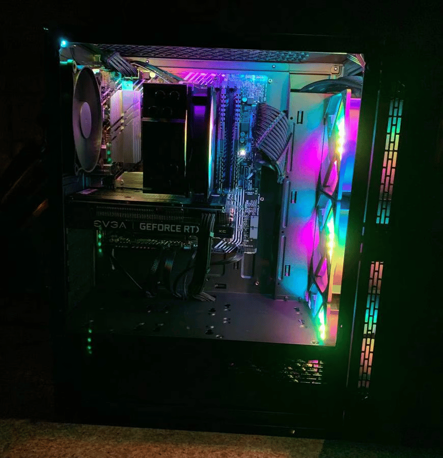 🔥 custom 1080p/1440p gaming desktop computer intel i5/3060ti/b560m/16gb/1tb/550w (all new parts) 🔥