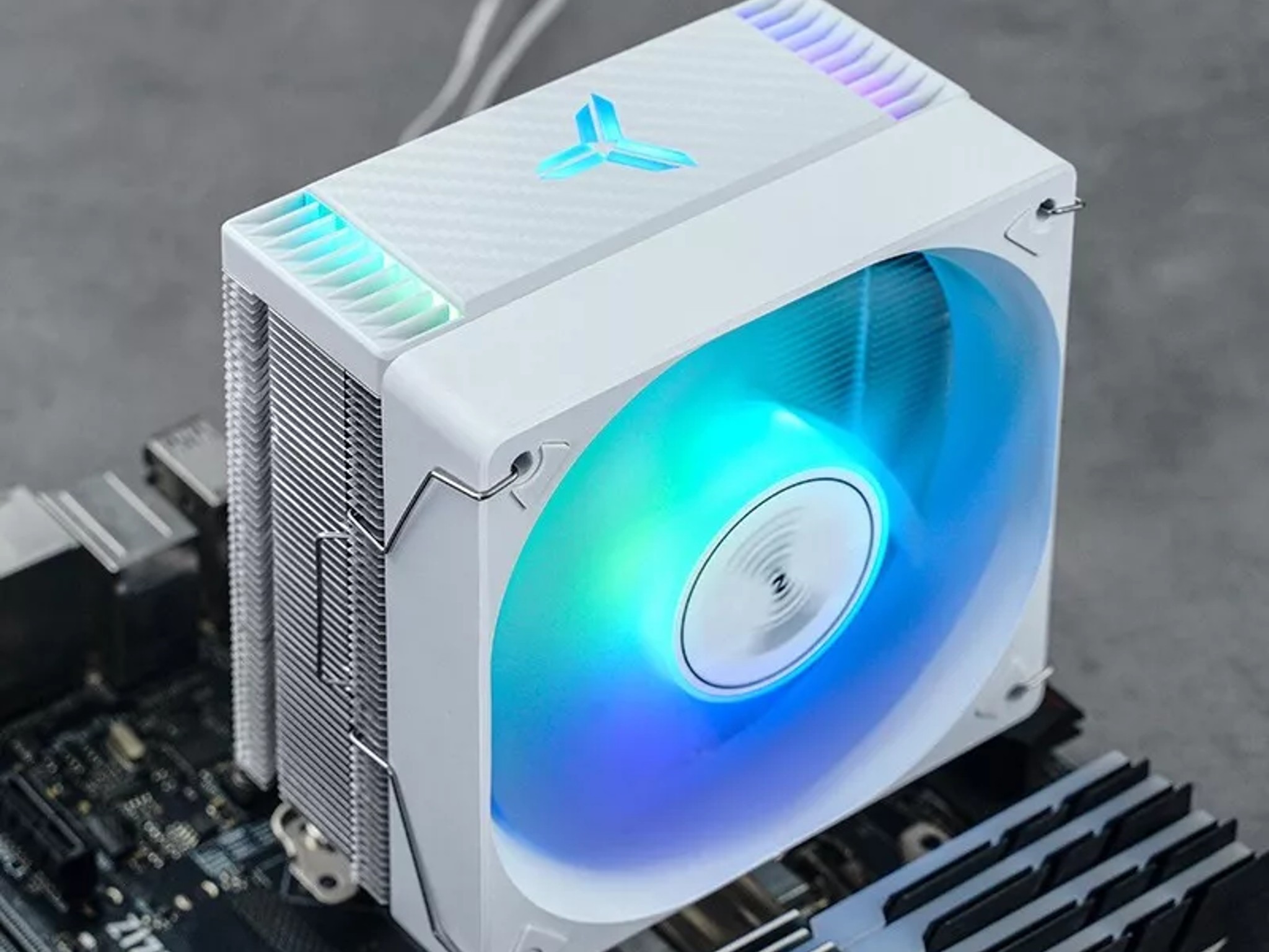 🔥SALE🔥JONSBO CR-1000 EVO ARGB 120mm CPU Cooler White - US seller