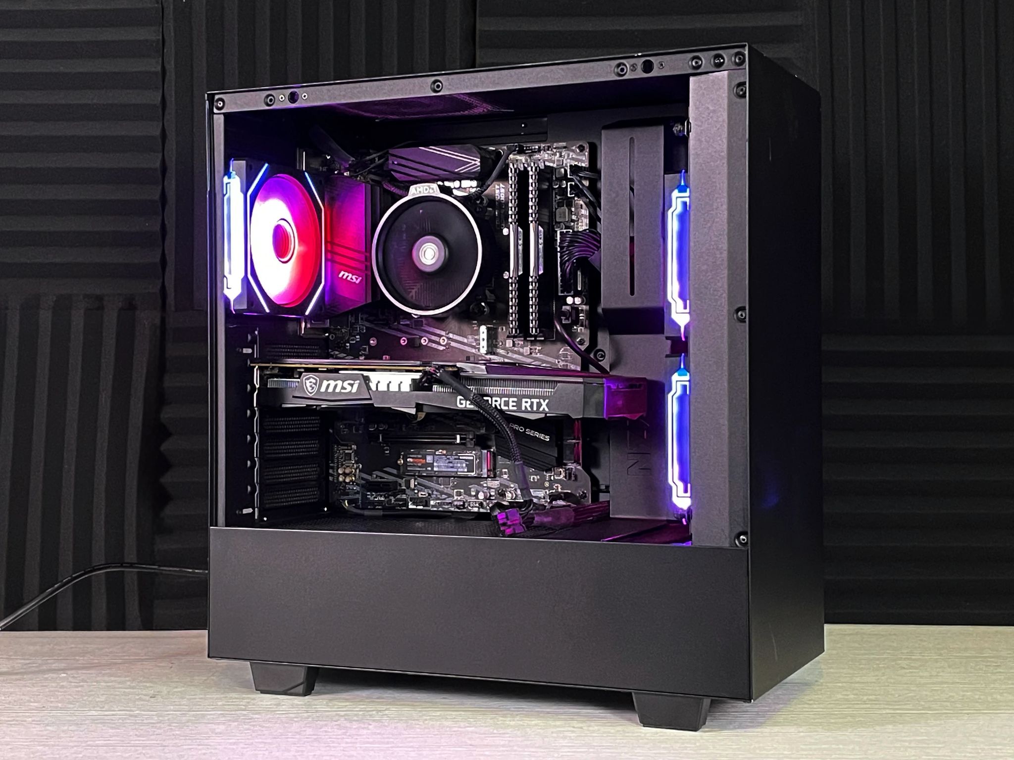 🪻 LAVENDER Gaming PC | RTX 3060 12GB | Ryzen 5 5600X | 16GB DDR4 | 1TB NVME | WiFi + BT | FREE SHIP