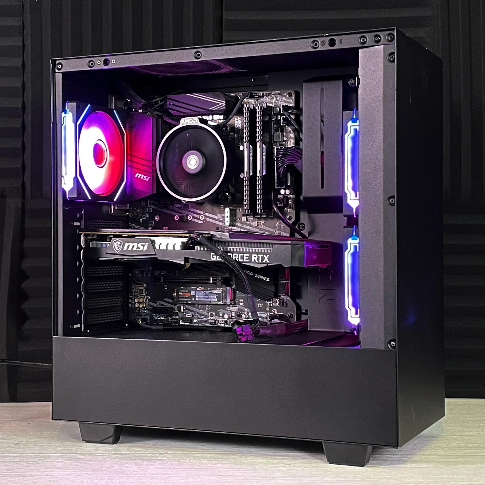🪻 LAVENDER Gaming PC | RTX 3060 12GB | Ryzen 5 5600X | 16GB DDR4 | 1TB NVME | WiFi + BT | FREE SHIP
