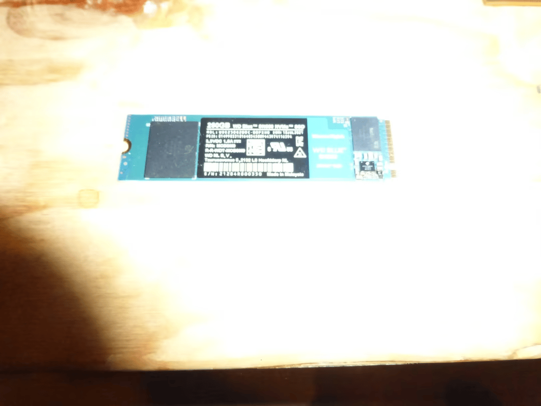 Western Digital WD Blue 250 GB SN550 NVME SSD