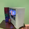 BLUE Glass Gaming PC | Intel i5 / Amd RX580 / 8GB / 600GB Win 10 Pro WiFi
