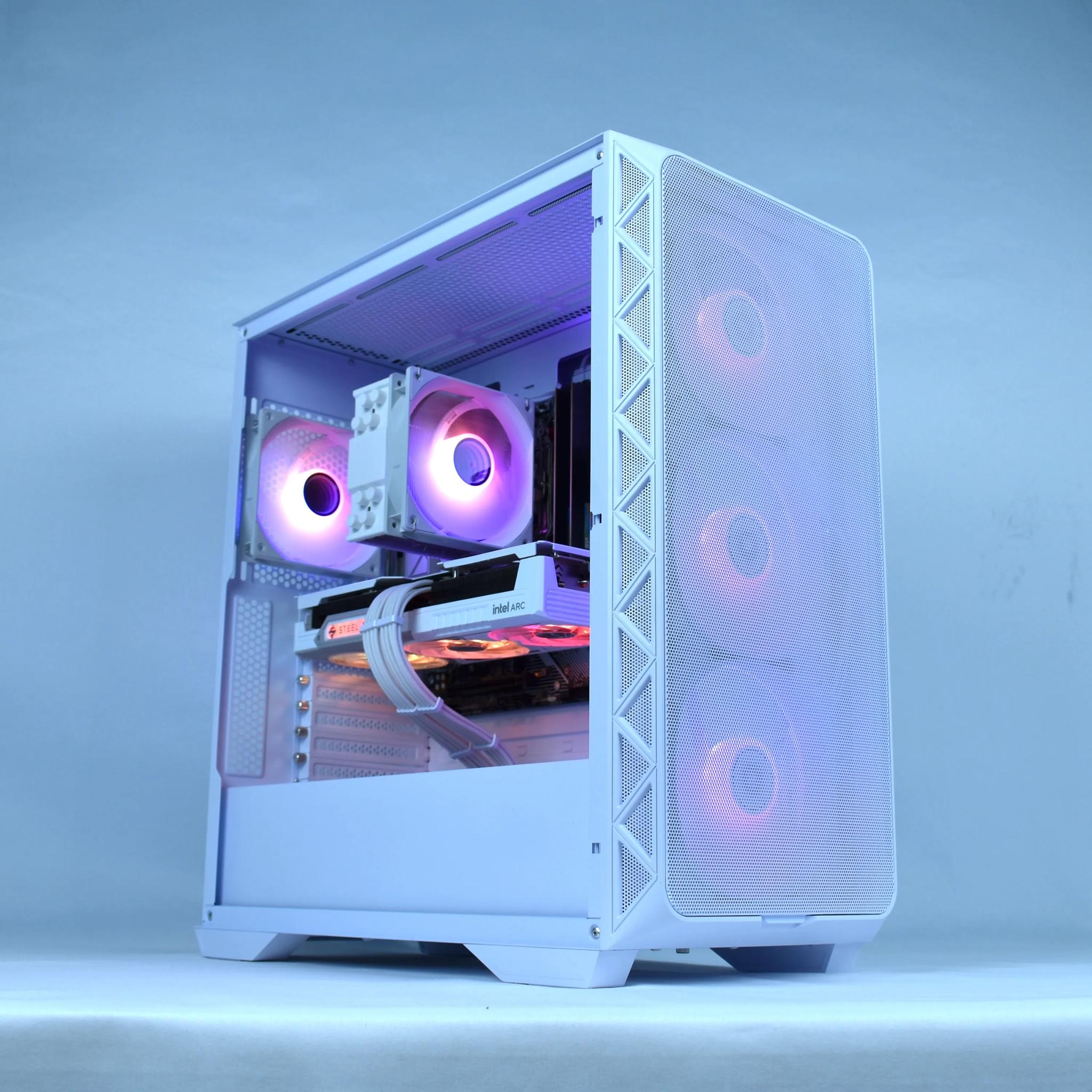 ⚔️HERCULES⚔️ 1080p/1440p Gaming/Streaming PC | Ryzen 7500F, Intel ARC B580 12GB, 32GB DDR5, WiFi | W