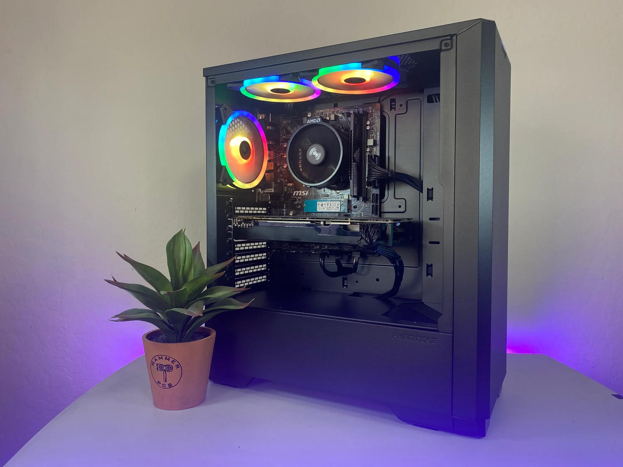 🌟 Custom Built Ryzen 3/Nvidia GeForce Gaming PC 🌟 | Fortnite, CoD, Valorant, and More!