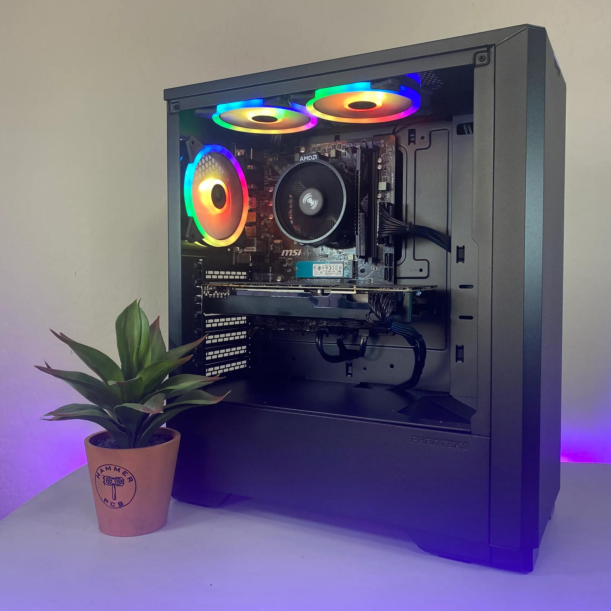 🌟 Custom Built Ryzen 3/Nvidia GeForce Gaming PC 🌟 | Fortnite, CoD, Valorant, and More!