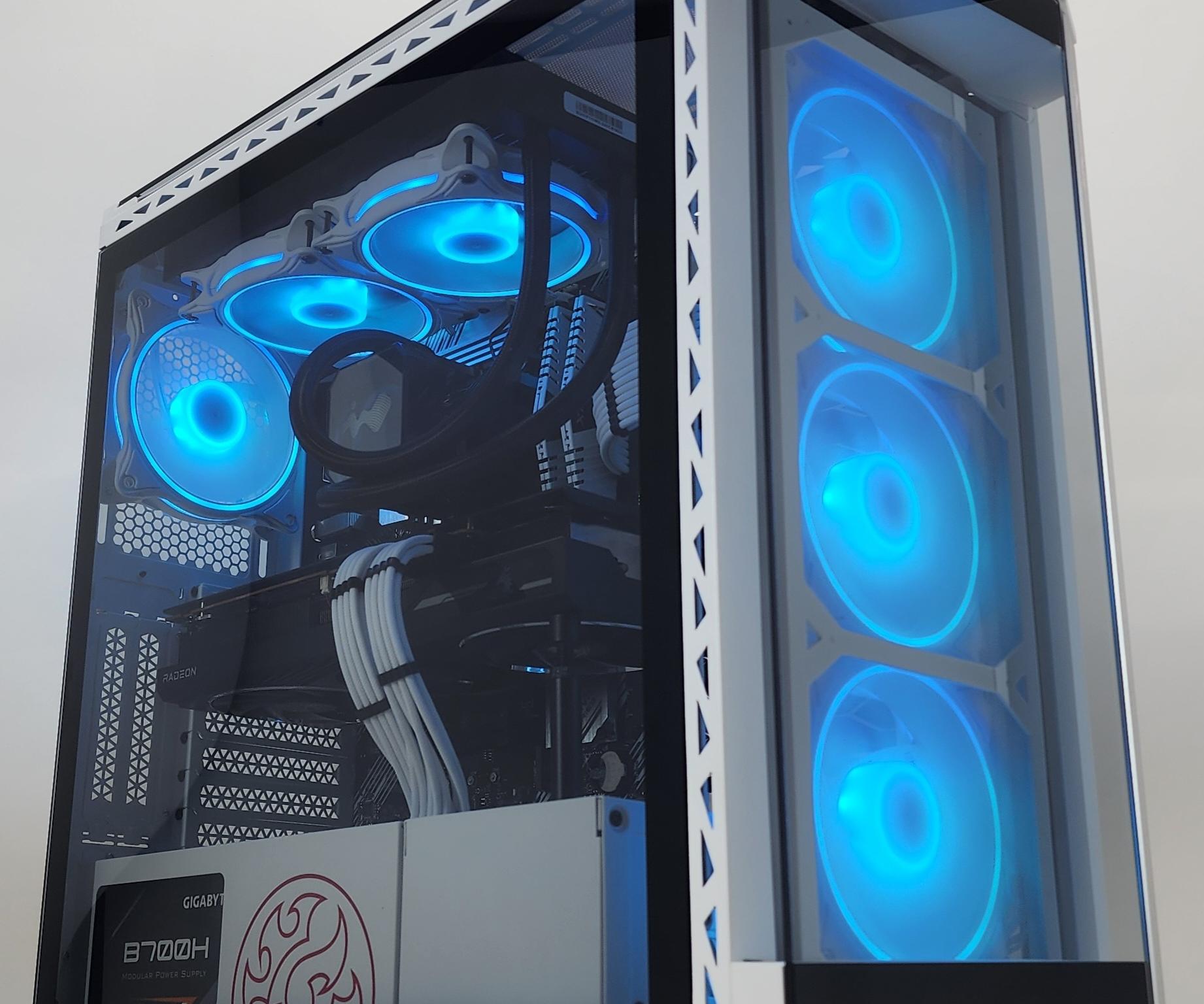 Gaming PC Ryzen 7 5700X 16GB RAM 1TB SSD RX 6800 XT 16GB Windows 11 Computer
