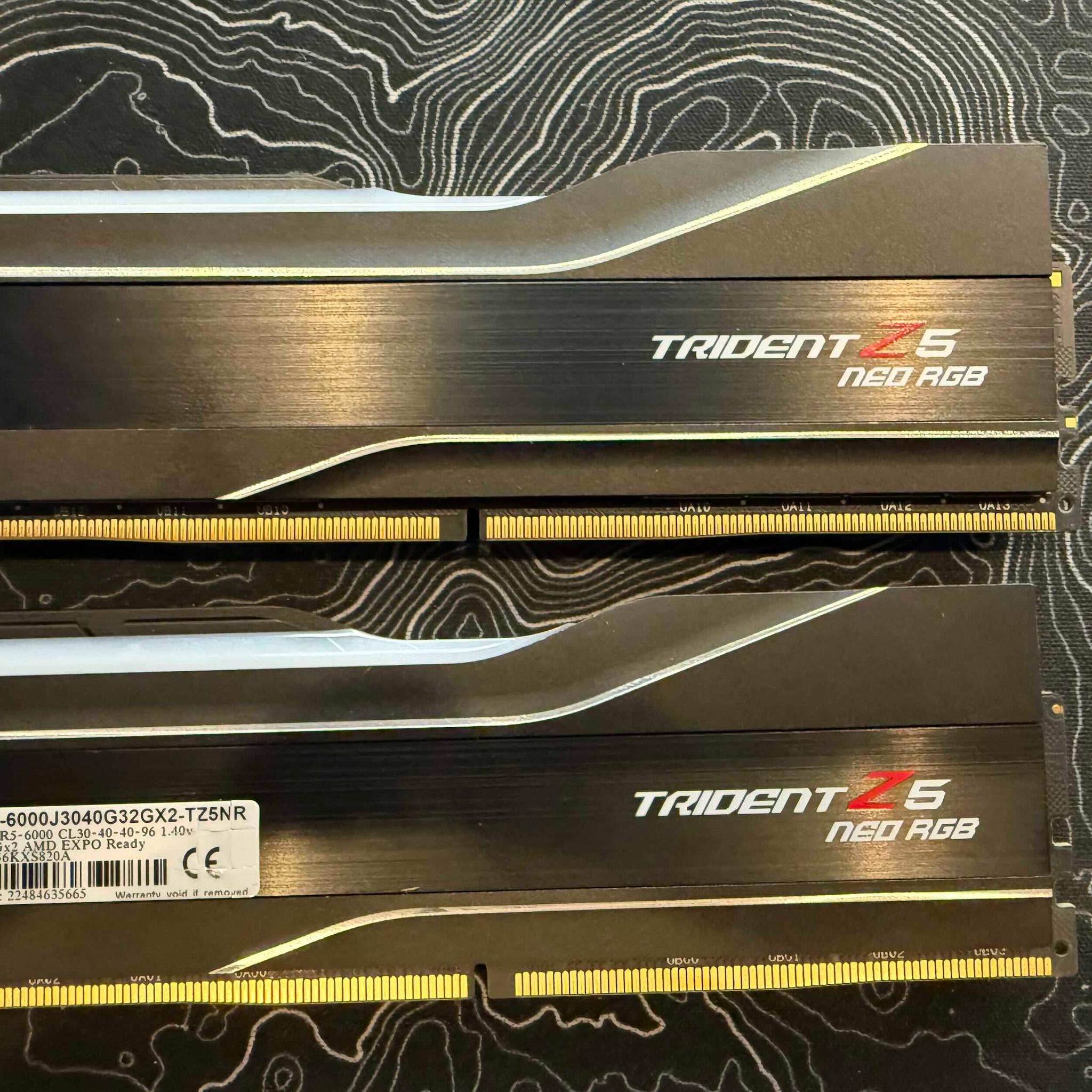 G.Skill Trident Z5 Neo RGB DDR5-6000 32GBx2 CL30