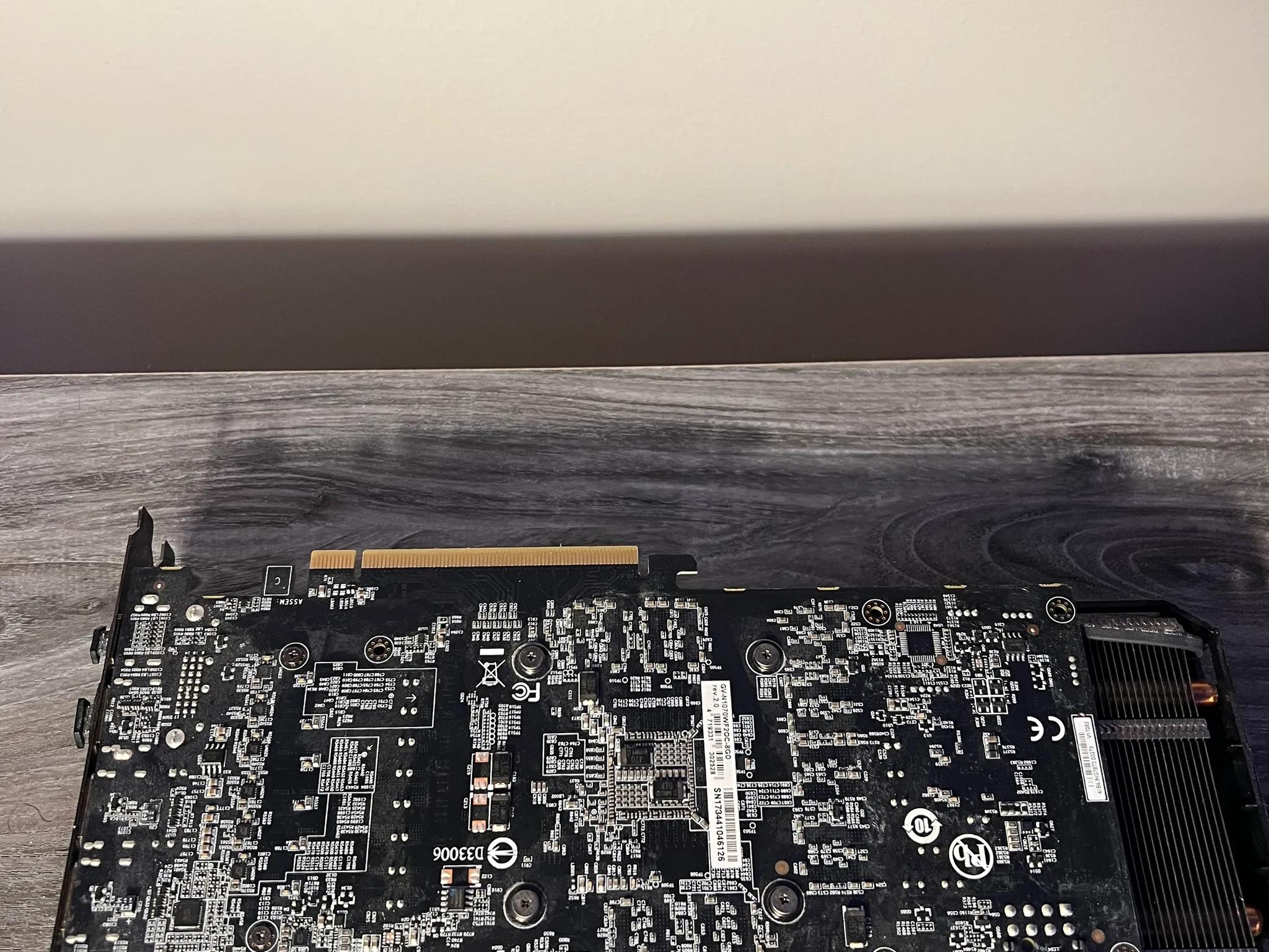 Gigabyte NVIDIA GeForce GTX 1070 8GB