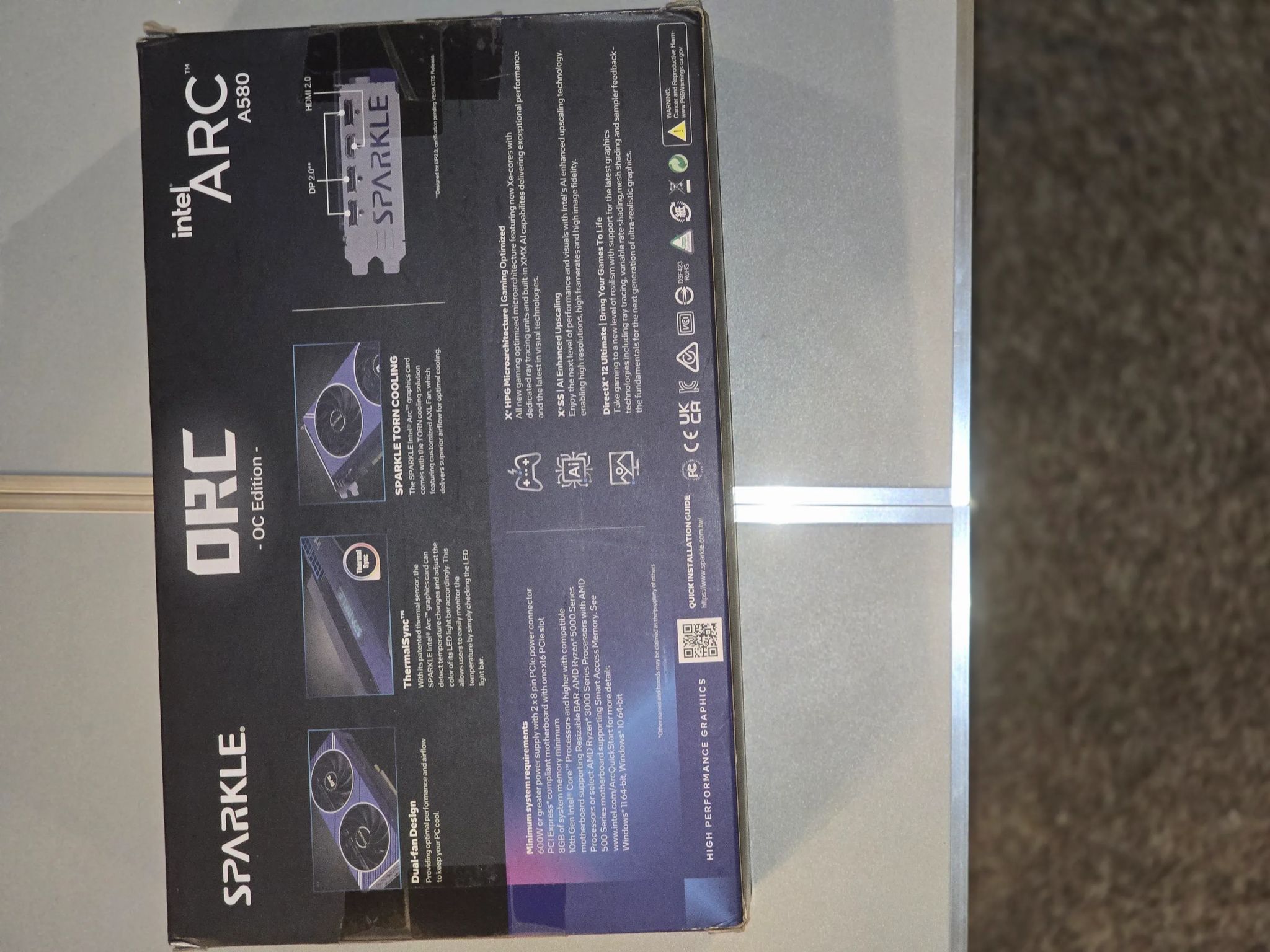 Sparkle ORC Intel Arc A580