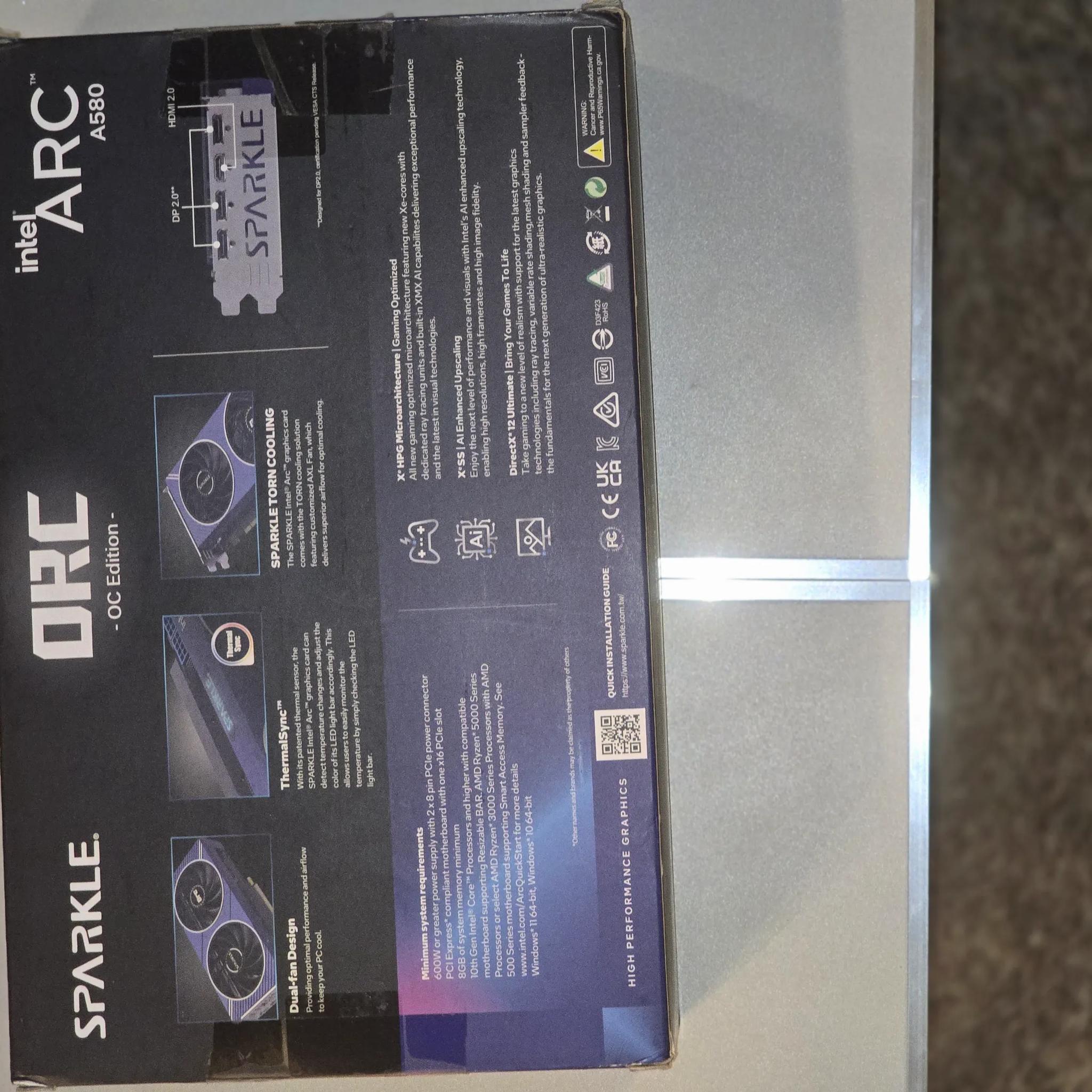 Sparkle ORC Intel Arc A580