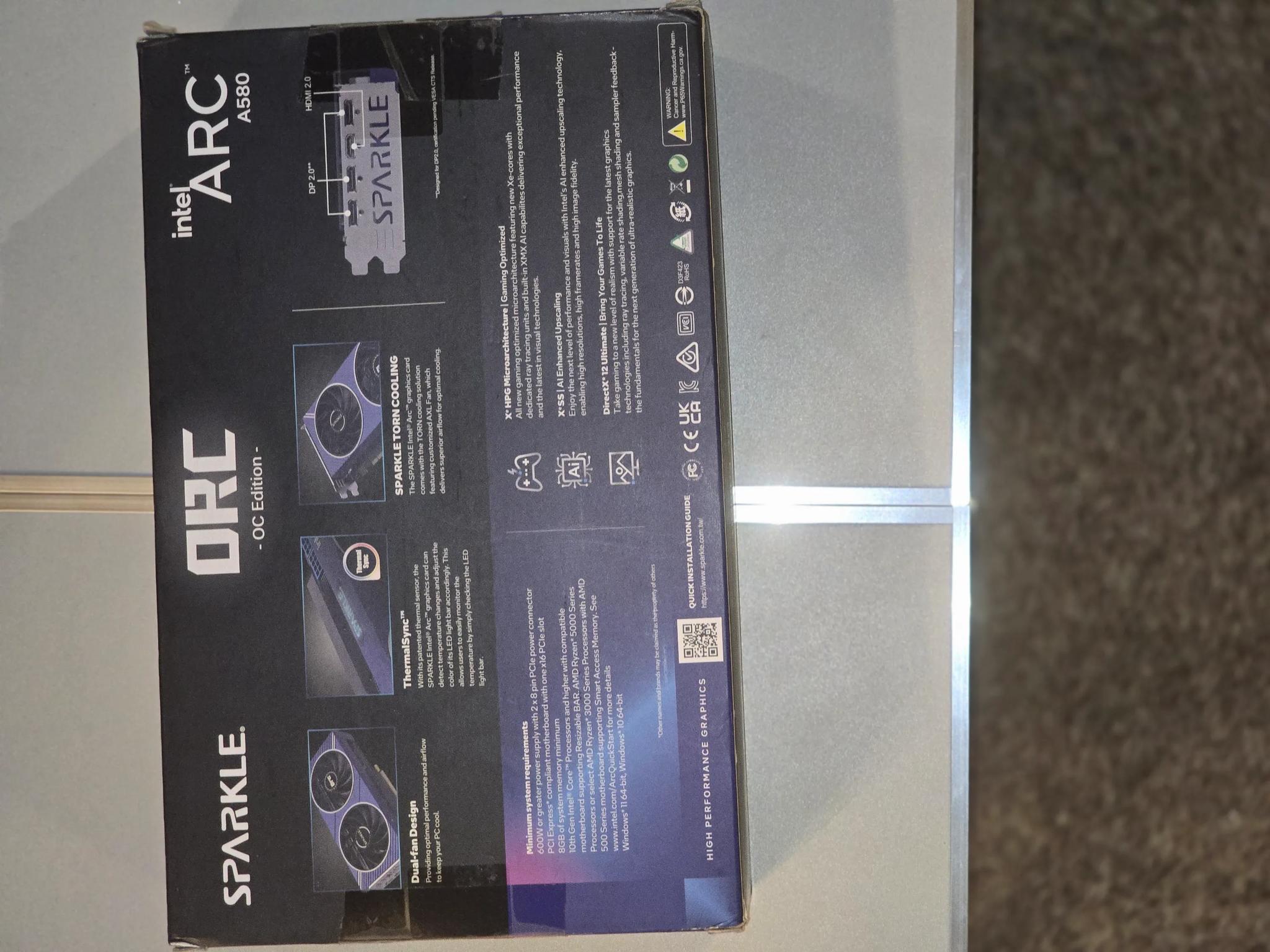 Sparkle ORC Intel Arc A580