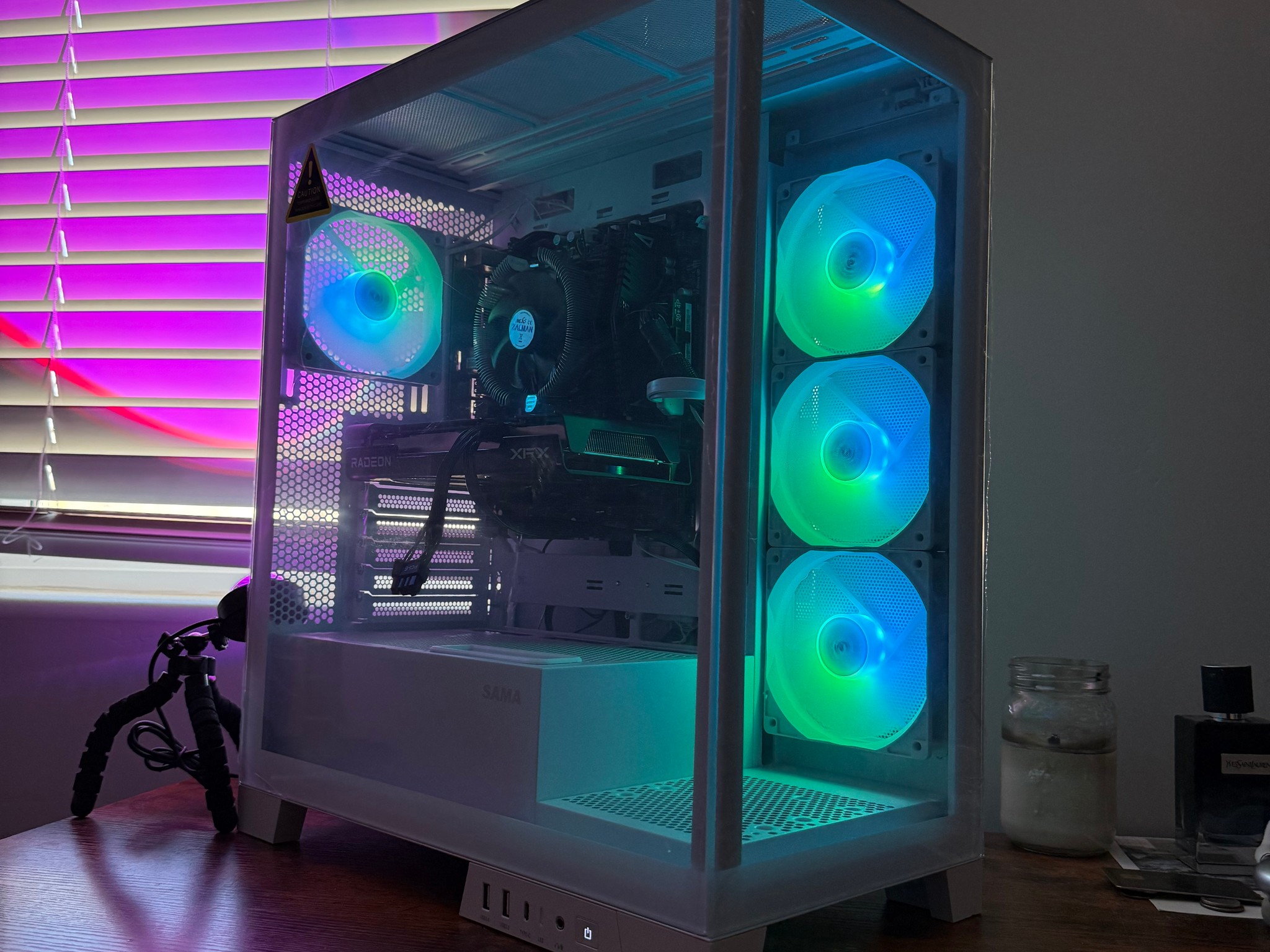 !On sale!Custom white Gaming PC