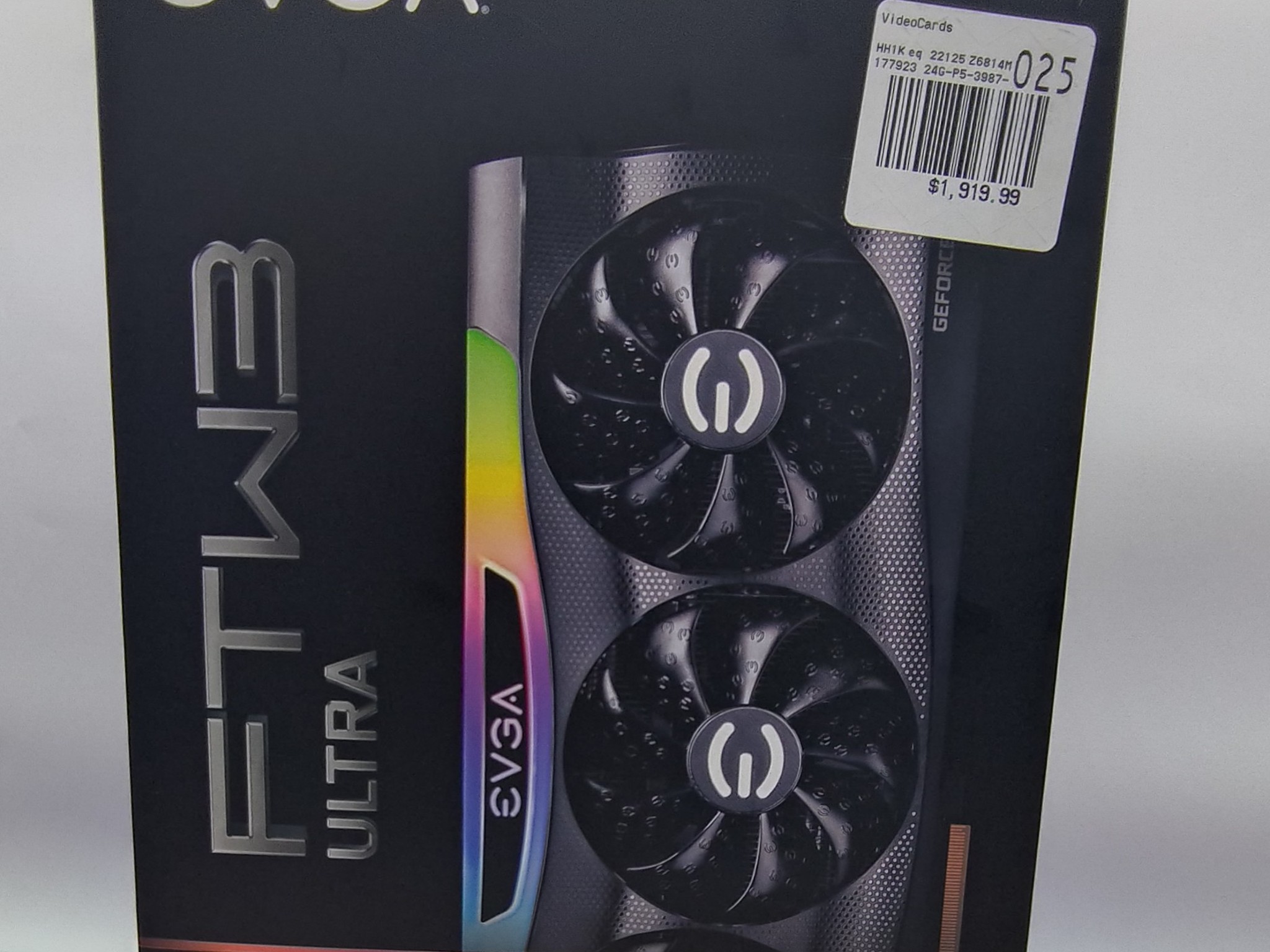 EVGA RTX 3090 FTW3 Ultra
