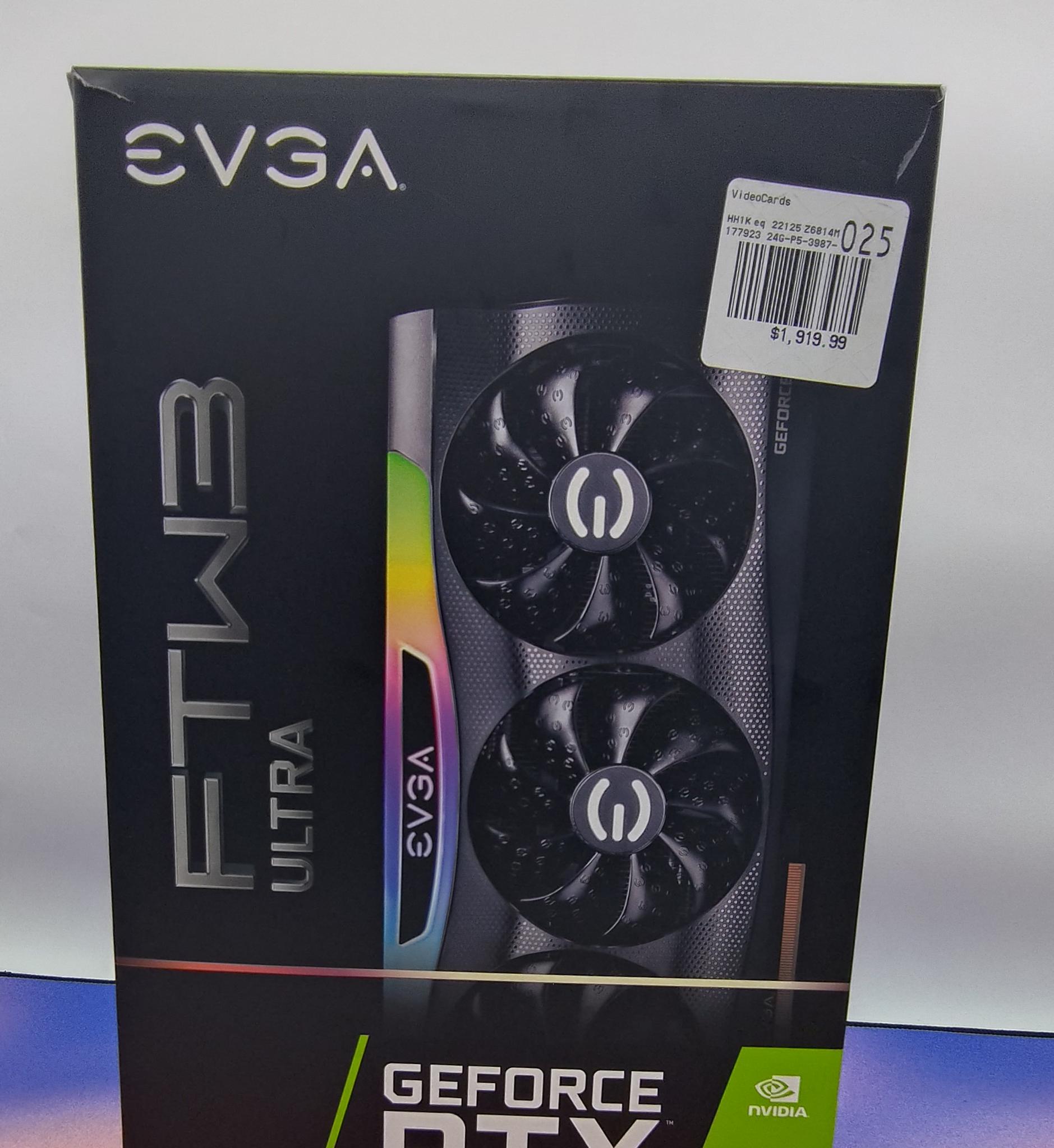 EVGA RTX 3090 FTW3 Ultra