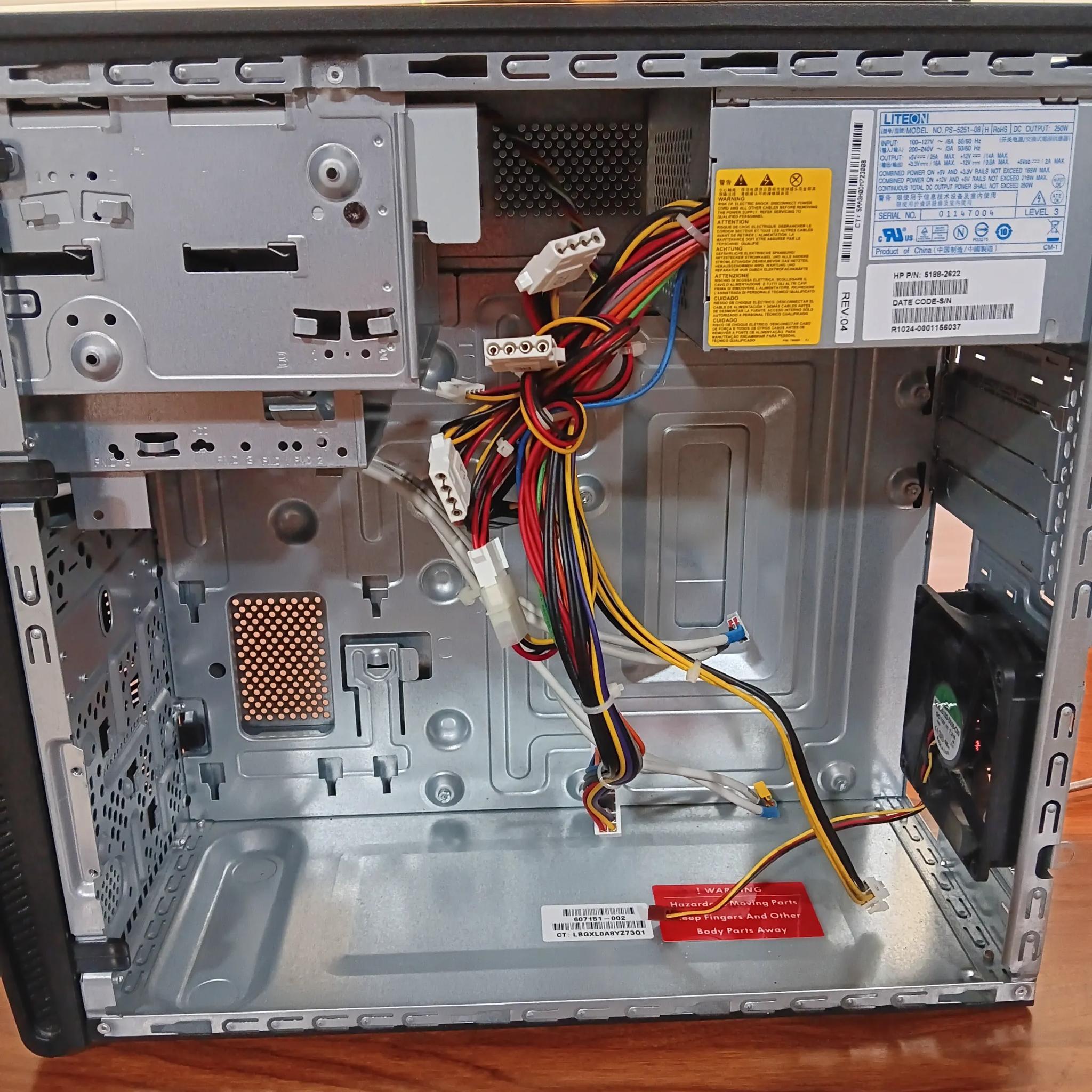 OEM Compaq Presario CQ5000 Series Mini-Tower Case W/Extras