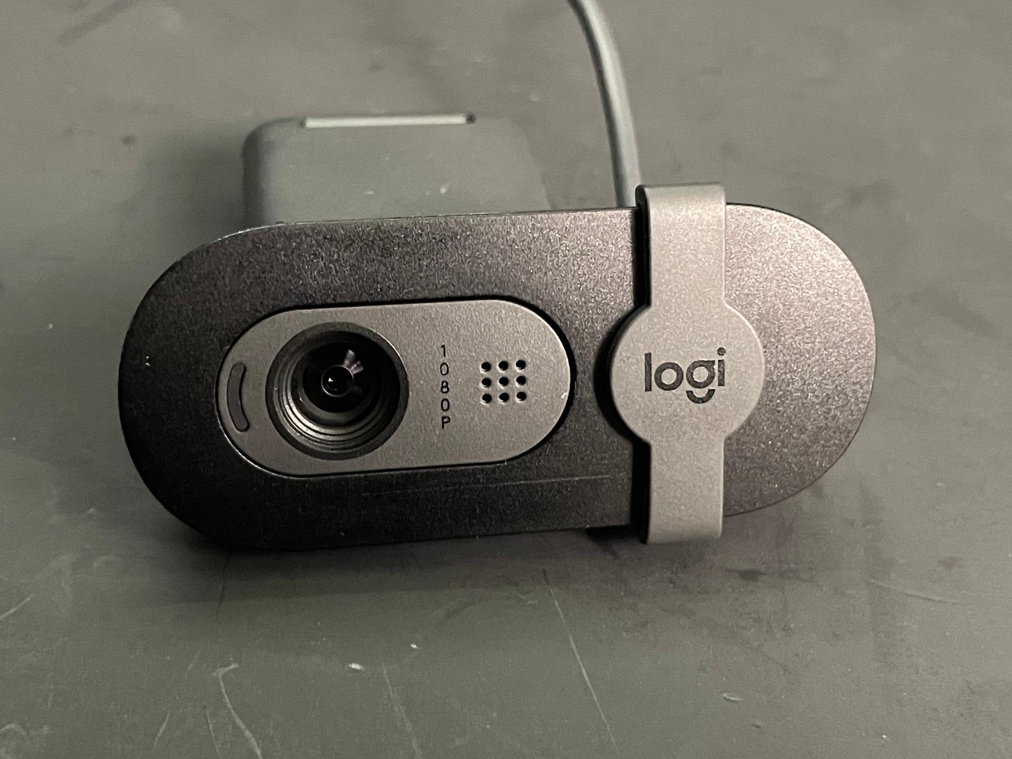 Logitech Brio 101 1080p Webcam Built-In Mic USB-A Privacy Shutter Black PC | Free Shipping