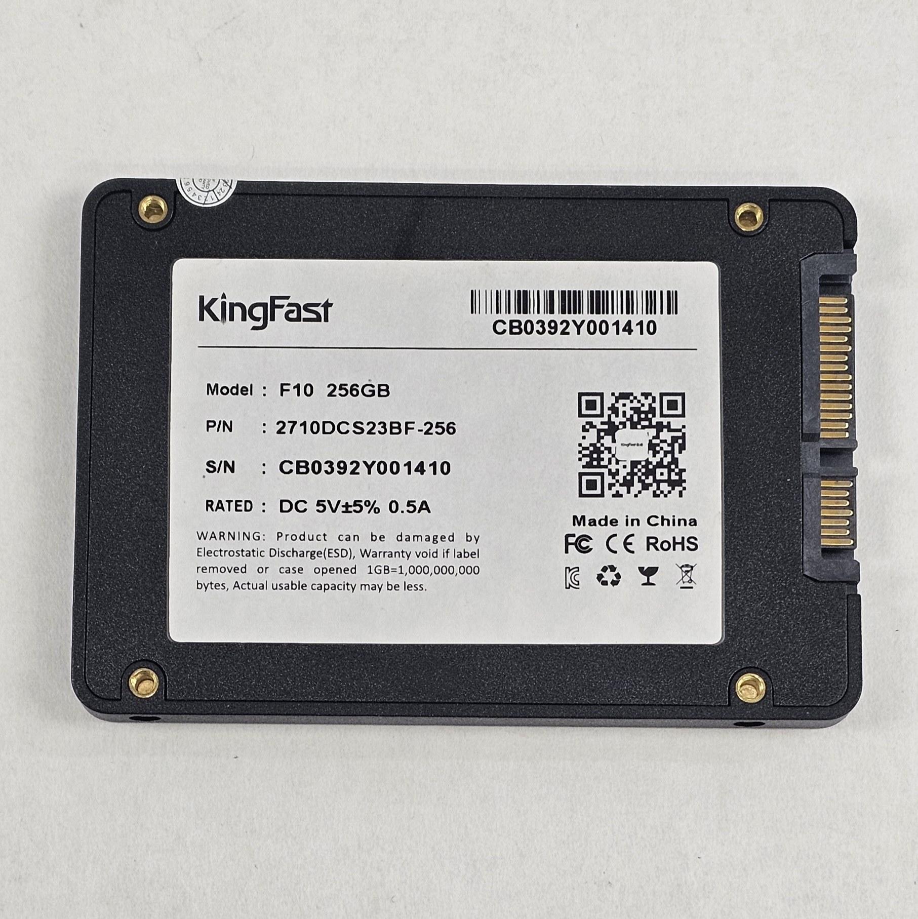 256GB 2.5" SATA SSD KingFast F10