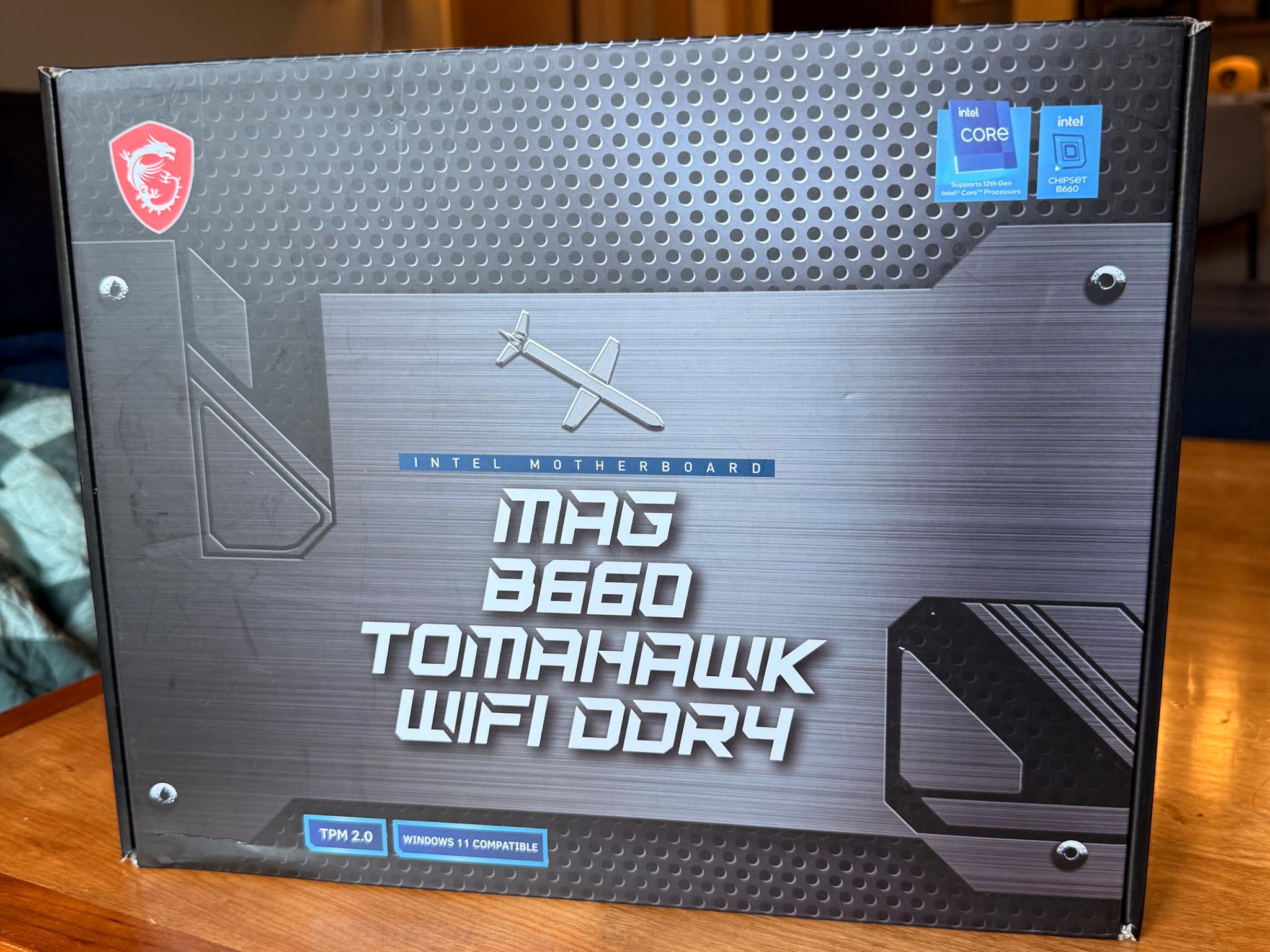 Great Condition ATX MSI MAG B660 LGA 1700 DDR4 Motherboard