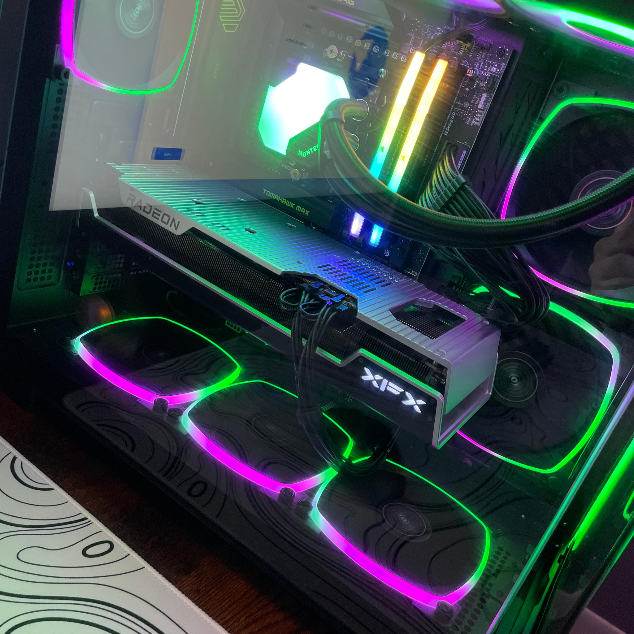 Custom Gaming PC Build 7800 XT RYZEN 5 9600x 32gb DDR5
