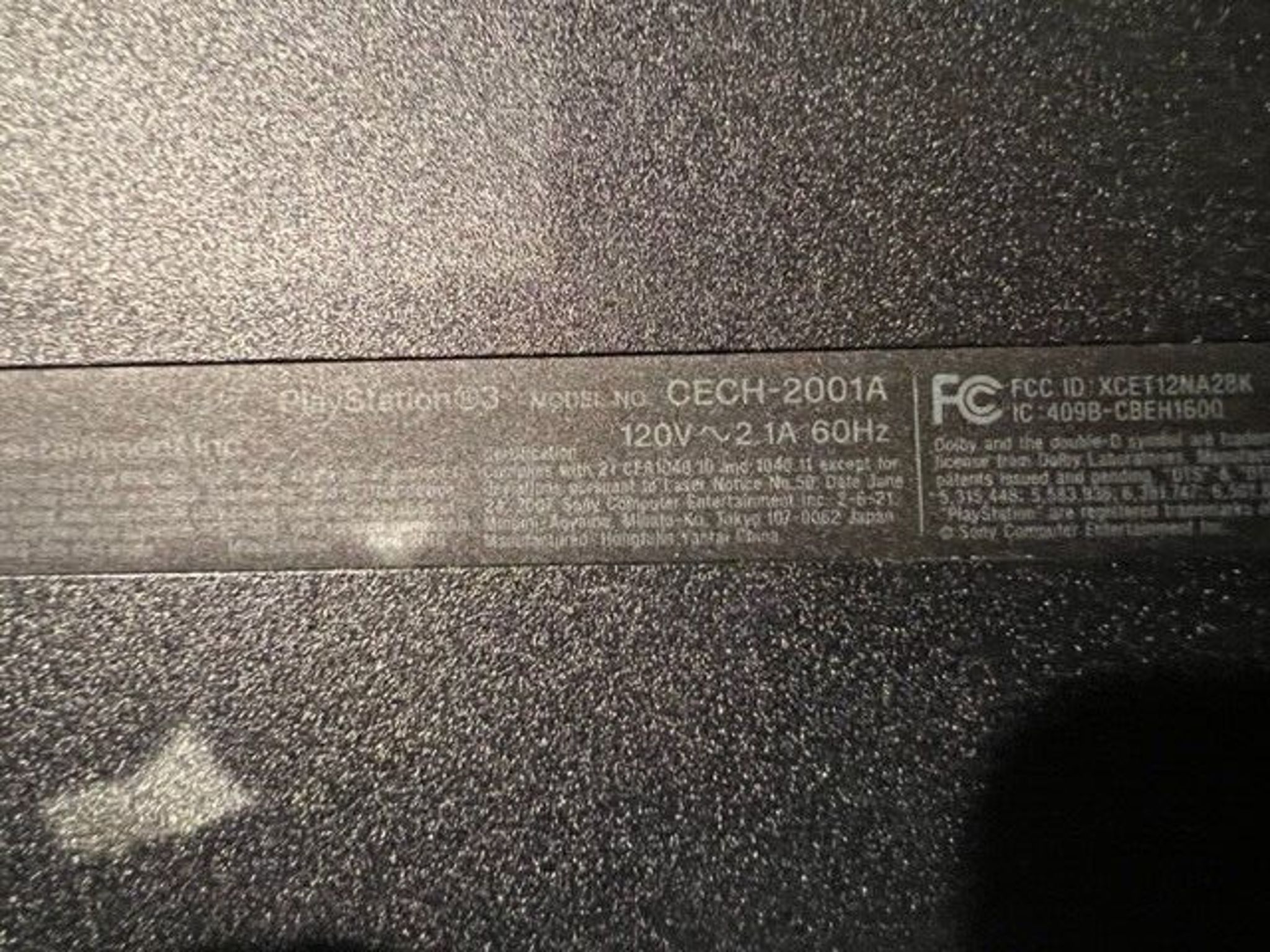 Sony PlayStation 3 Slim 120GB Console - Black 3 controllers 4 CALL OF DUTY GAMES