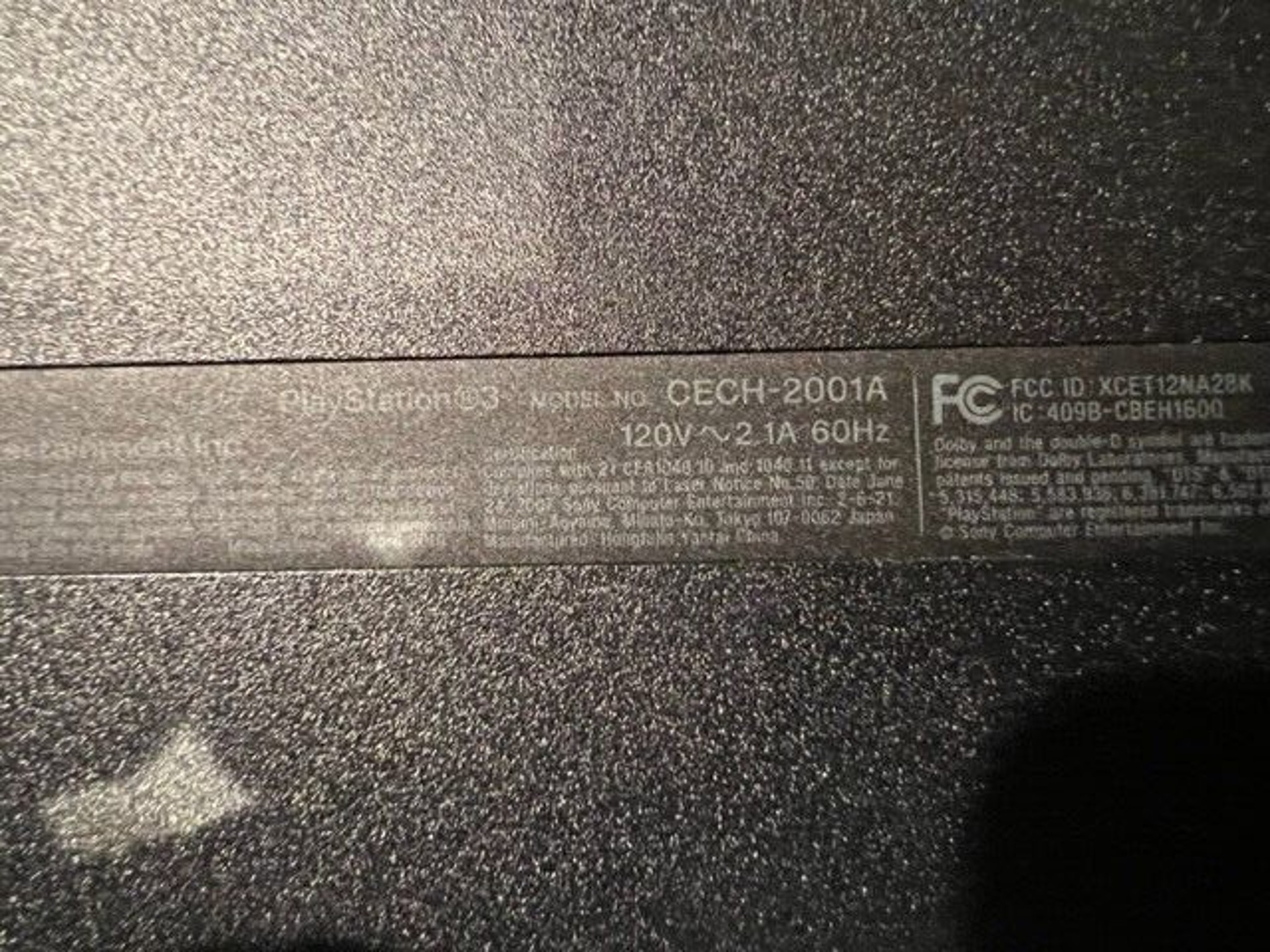 Sony PlayStation 3 Slim 120GB Console - Black 3 controllers 4 CALL OF DUTY GAMES