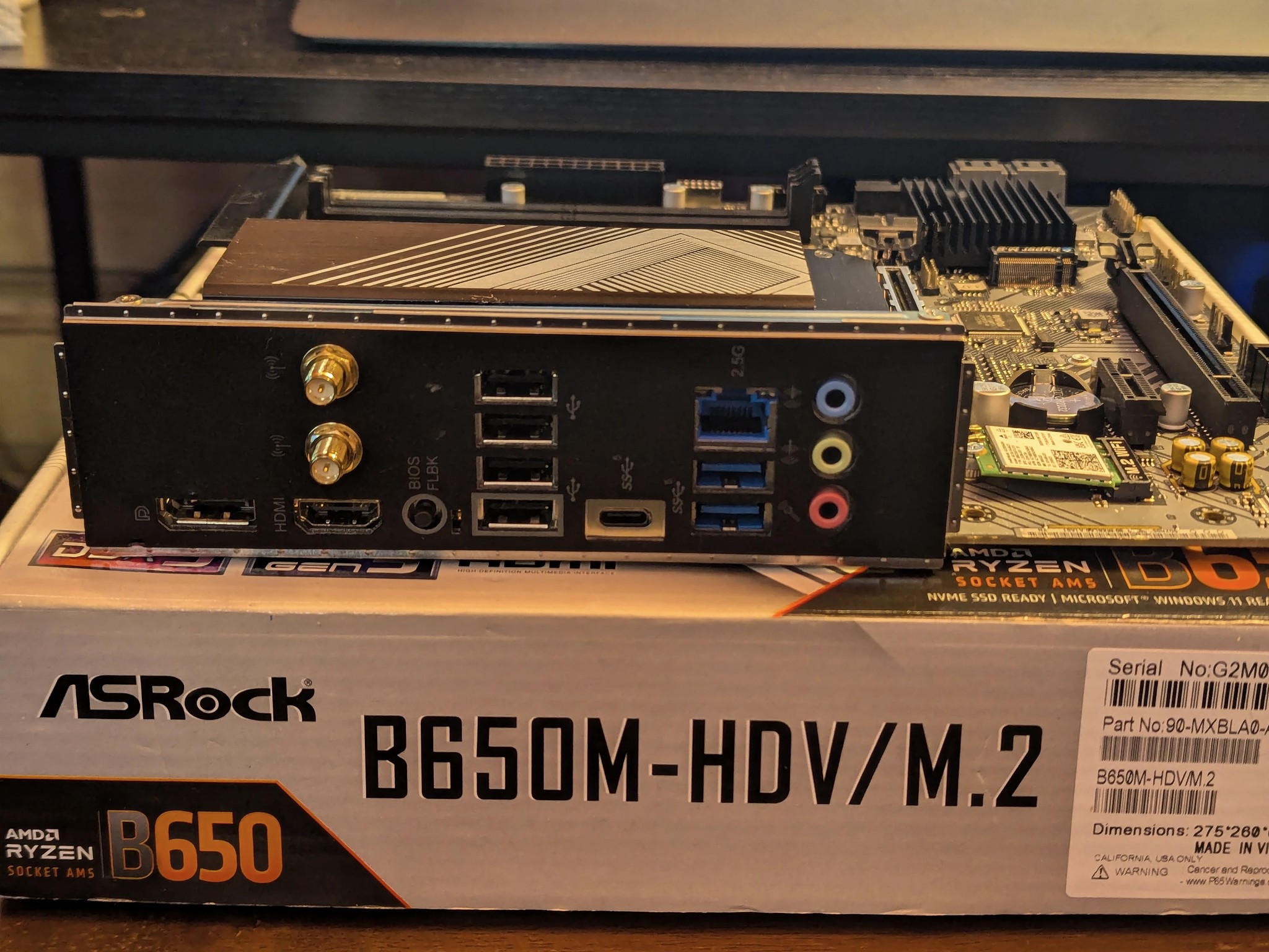 Asrock B650M HDV/M2