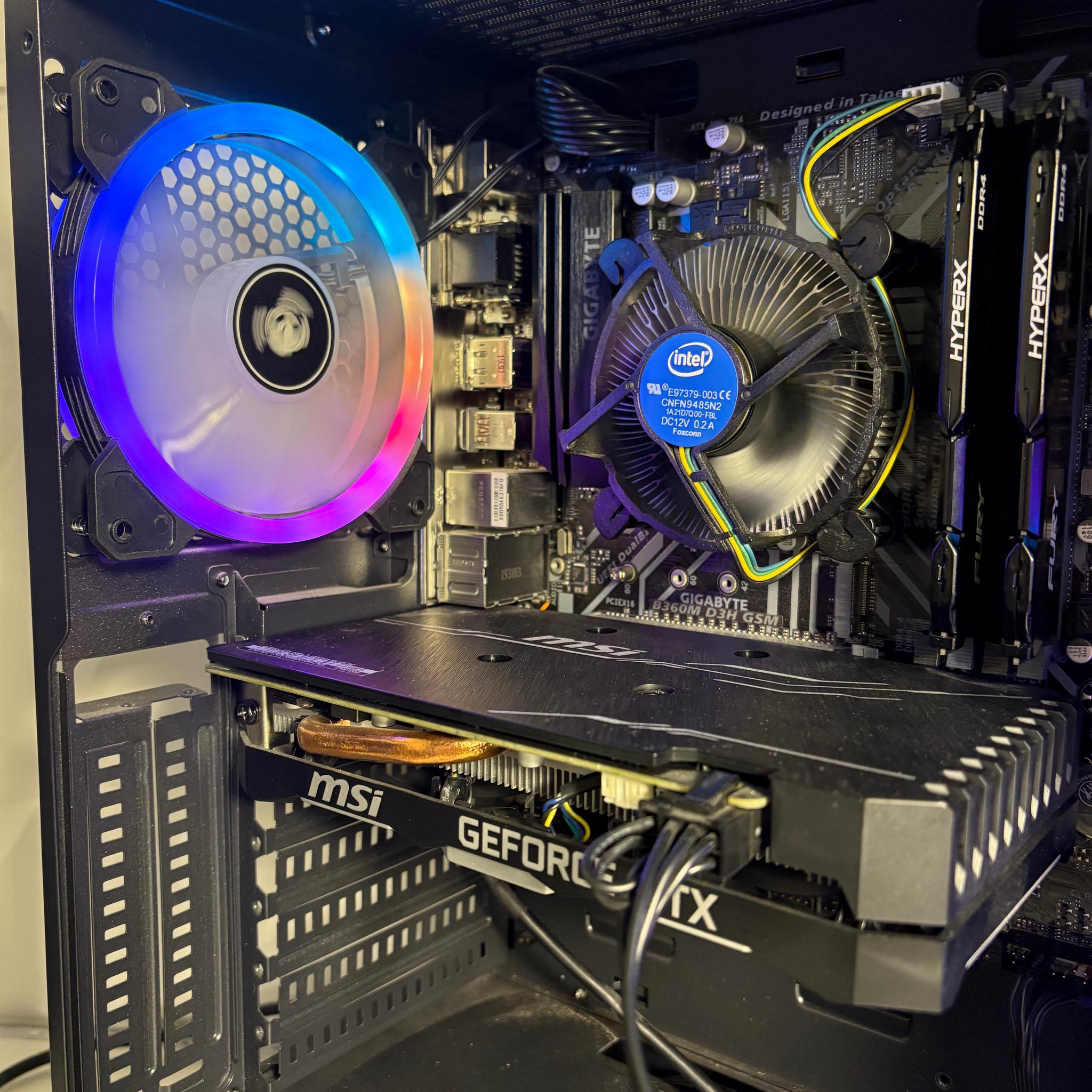 //RGB Gaming PC// - Intel Core i5 9400, GTX 1660 Ti, 16GB Ram, 512GB SSD