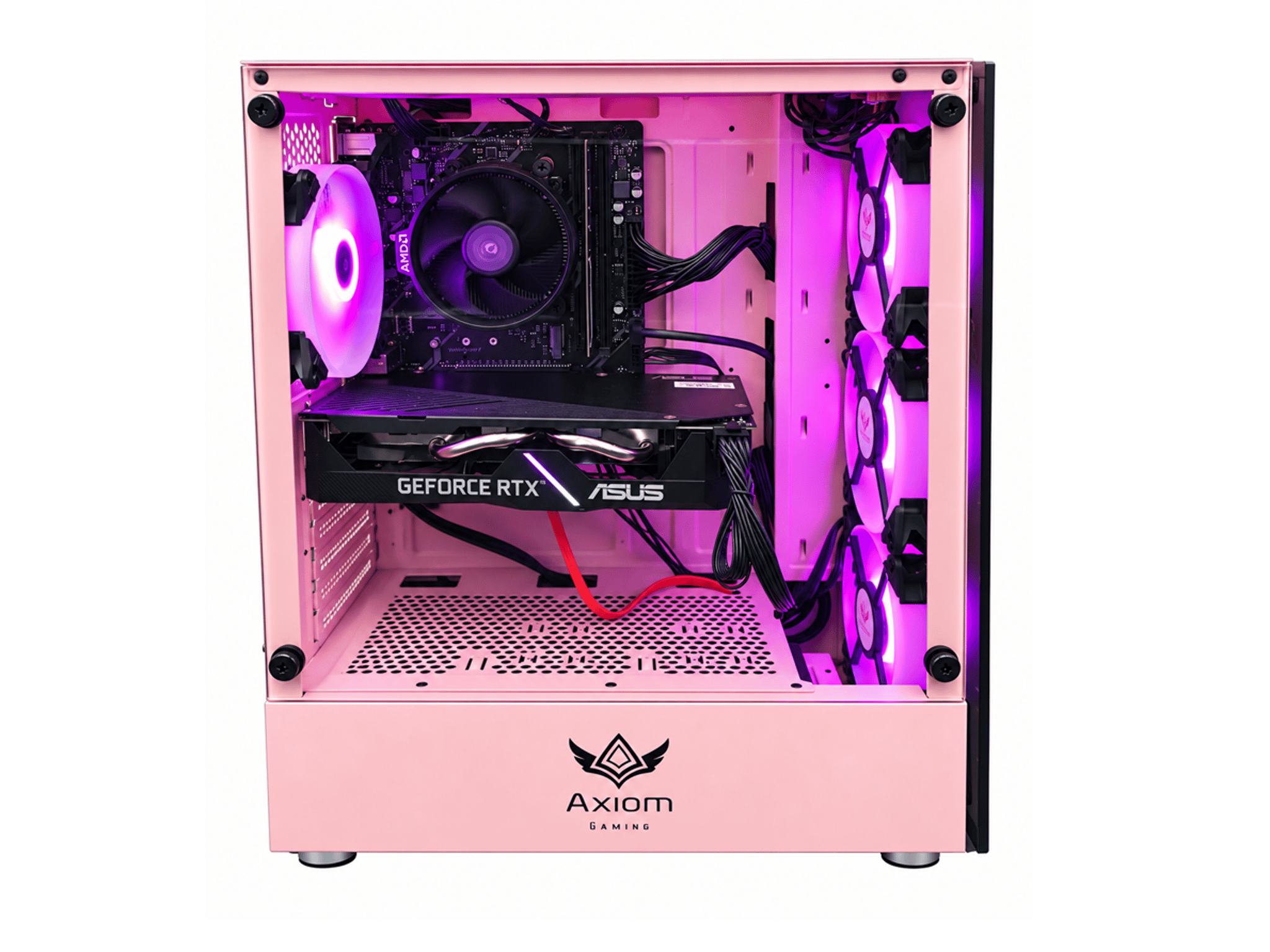 GeForce RTX 2060 Axiom Gaming PC Pink - Ryzen 5 2600