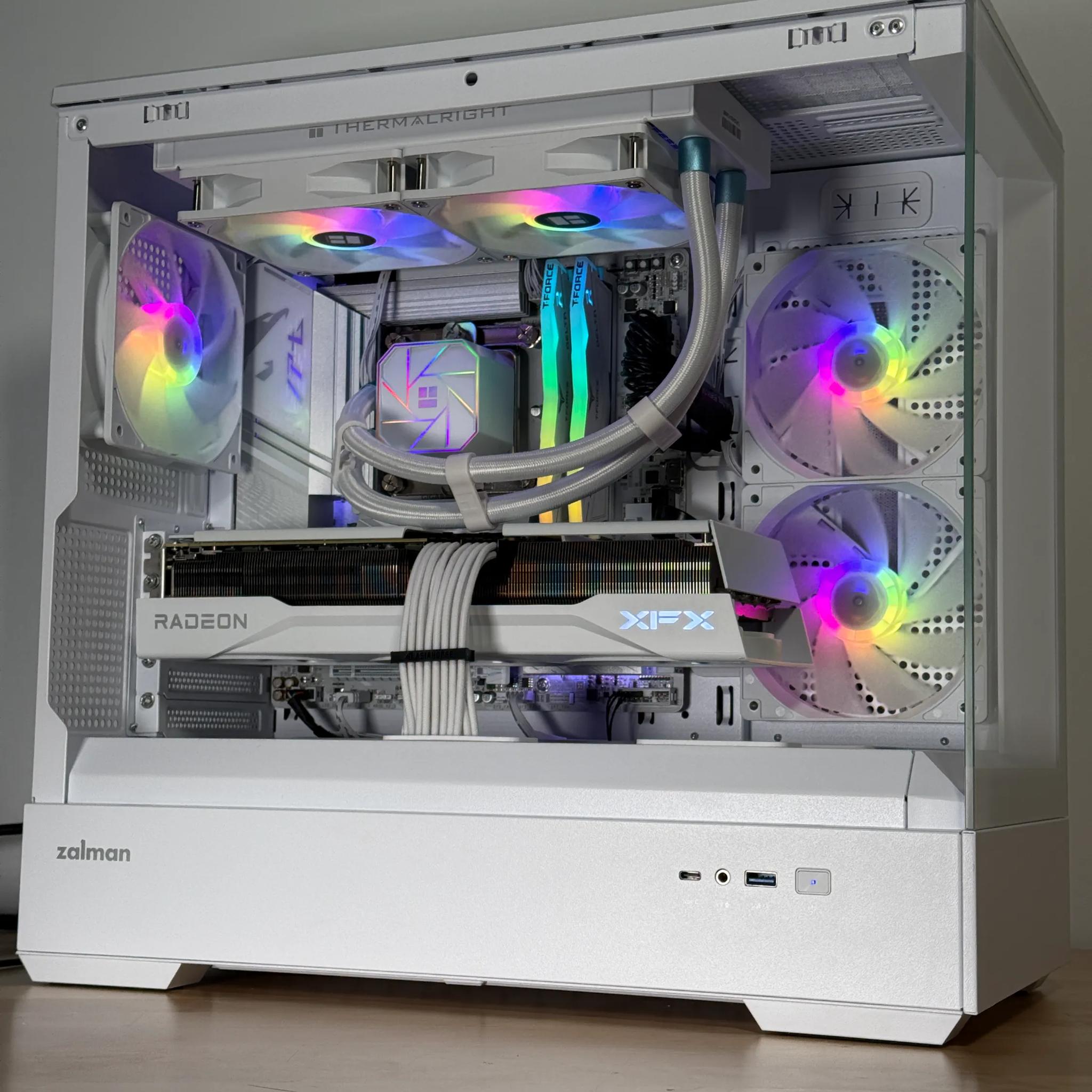 RX 9070 and Intel Core Ultra 7 265k