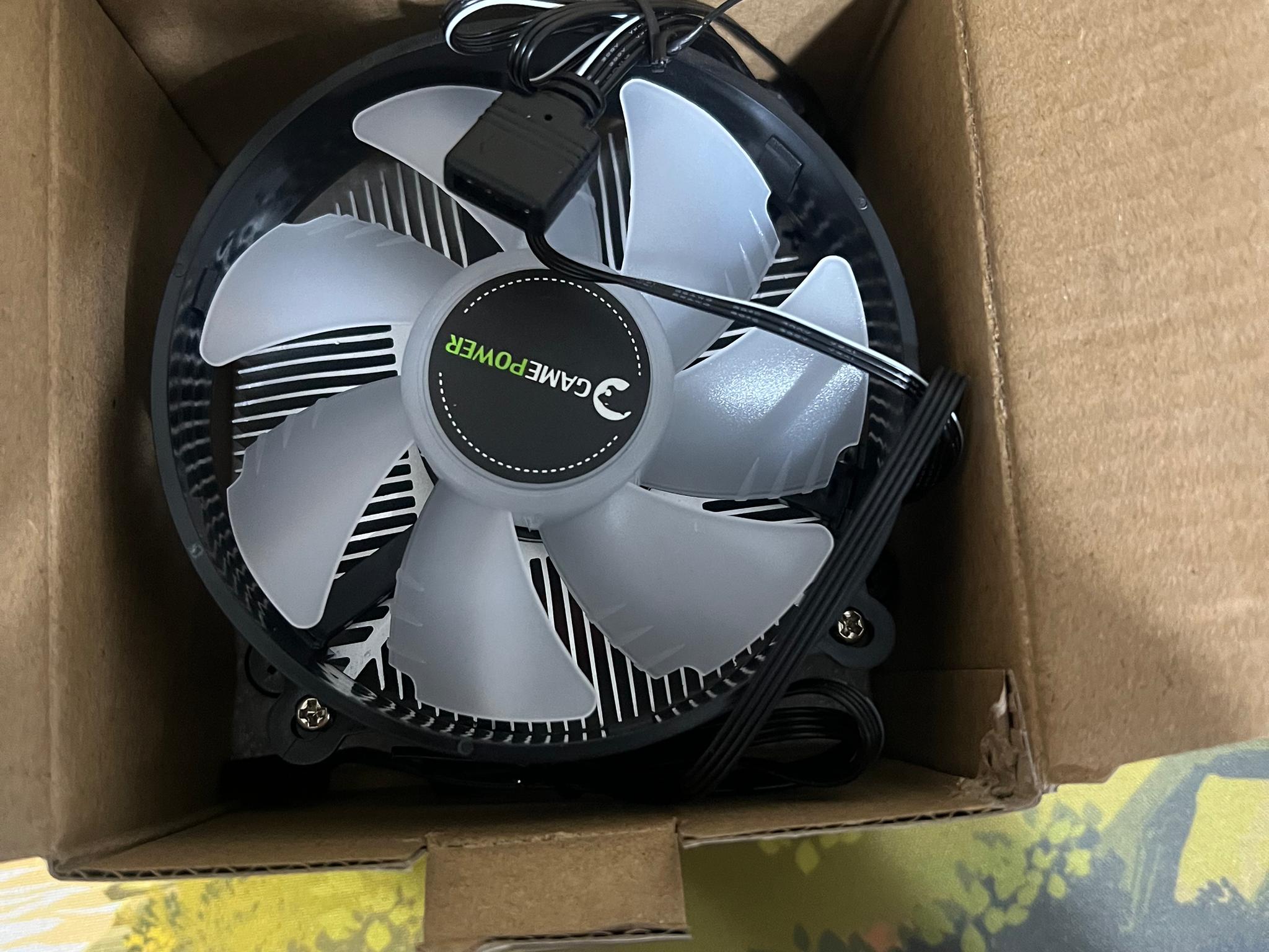 Gamepower Mystic ARGB Air CPU cooler.