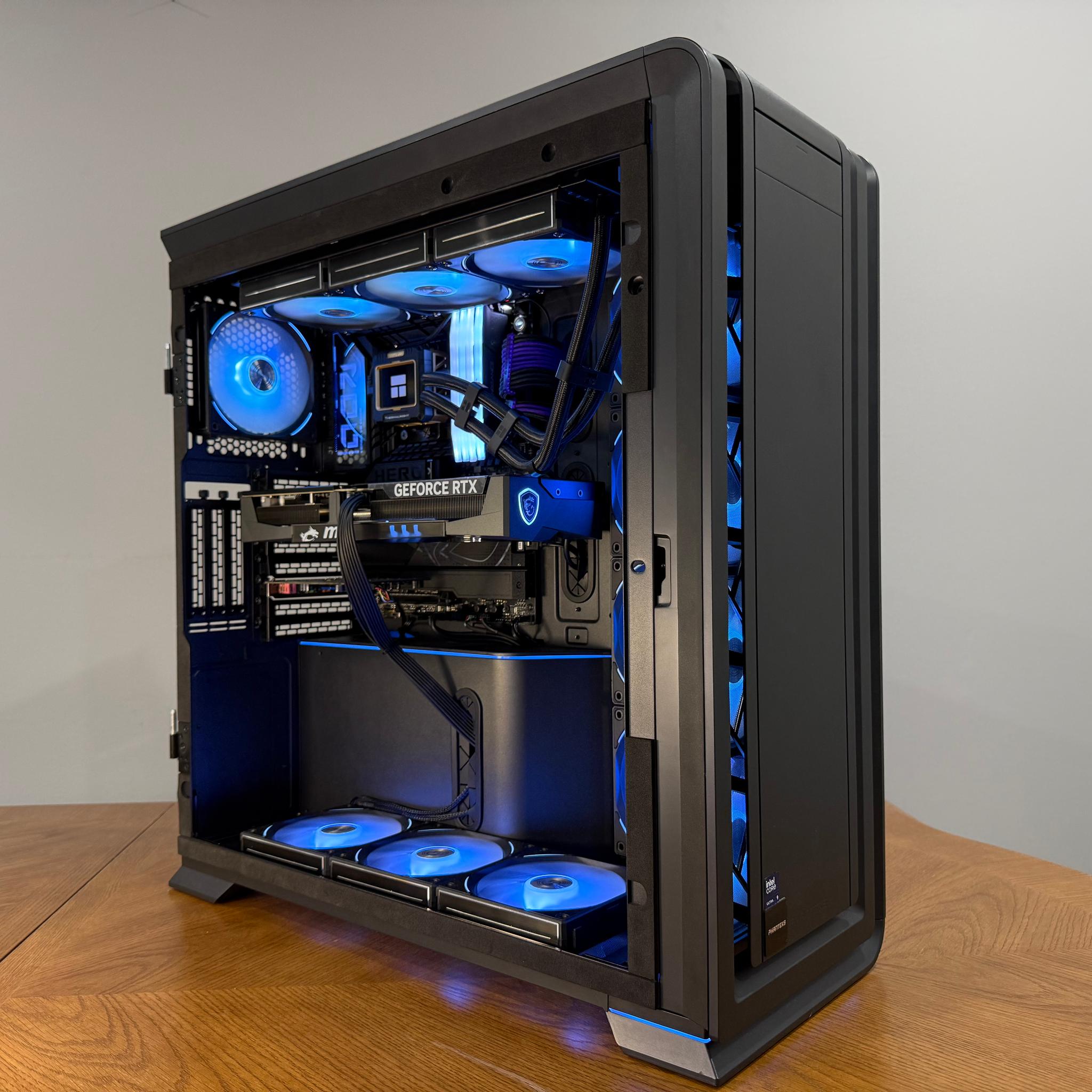 ULTIMATE RTX 5080 Gaming & AI Workstation | Ultra 9 285K | 64GB DDR5 | 11TB
