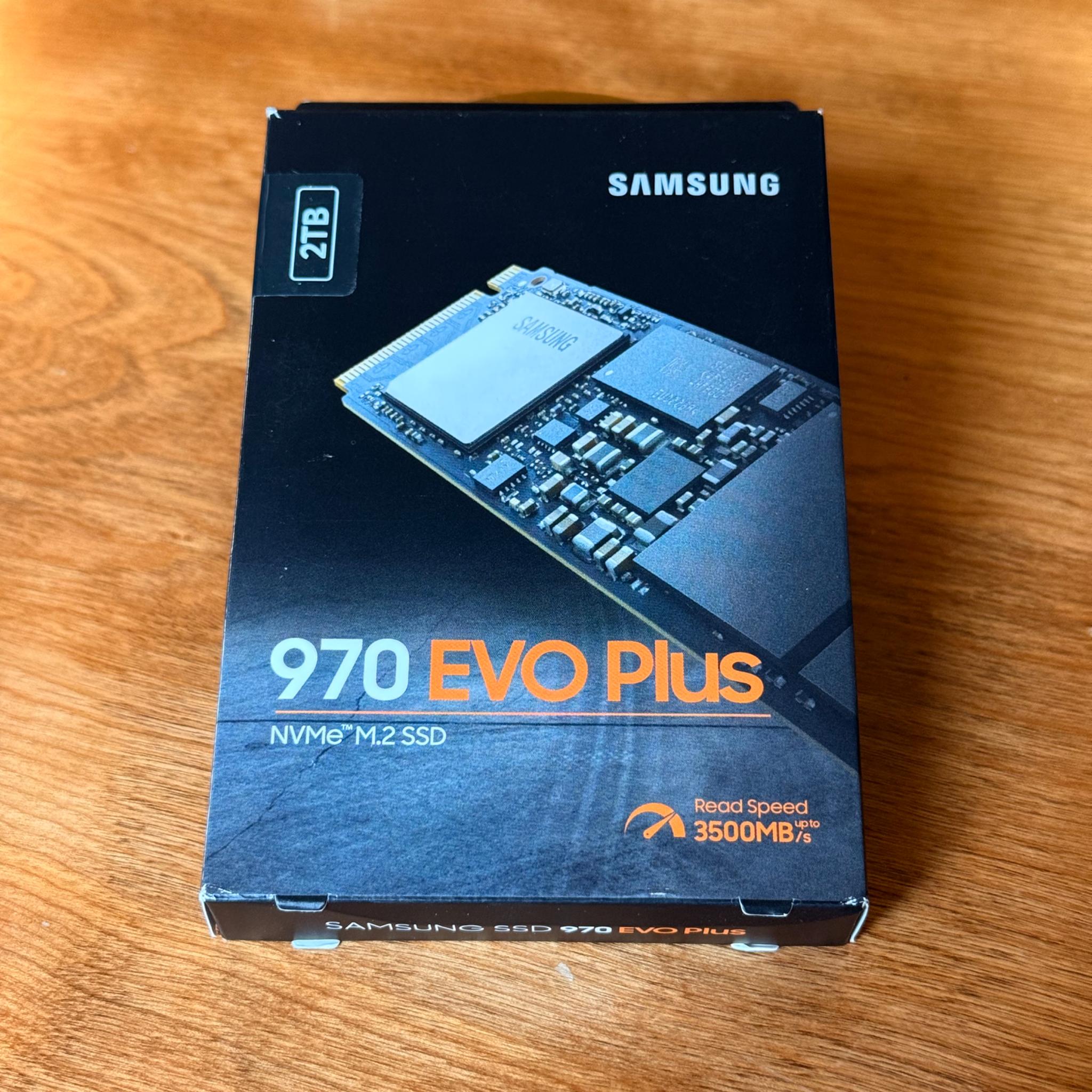 Brand New in box Samsung 970 Evo Plus NVME M.2 SSD 2 TB