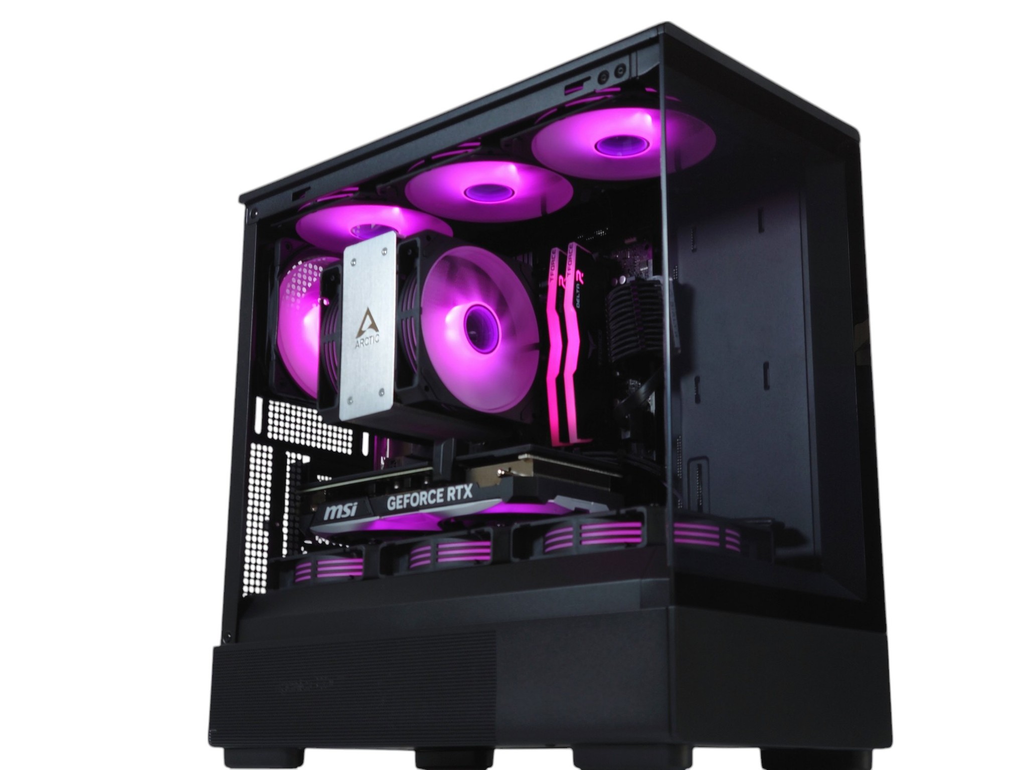 🖤💚Darkstar❇️ Gaming PC❇️Nvidia RTX 4060 8GB❇️AMD Ryzen 7 5700X3D 8-Core❇️32GB DDR4❇️ 1TB SSD