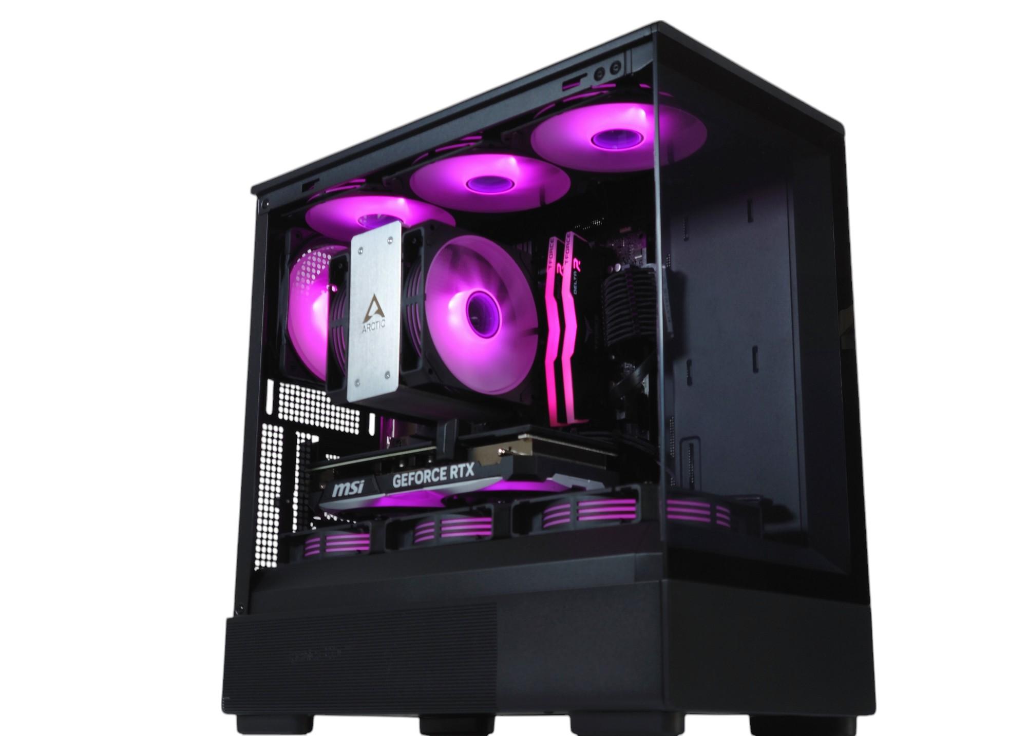 🖤💚Darkstar❇️ Gaming PC❇️Nvidia RTX 4060 8GB❇️AMD Ryzen 7 5700X3D 8-Core❇️32GB DDR4❇️ 1TB SSD