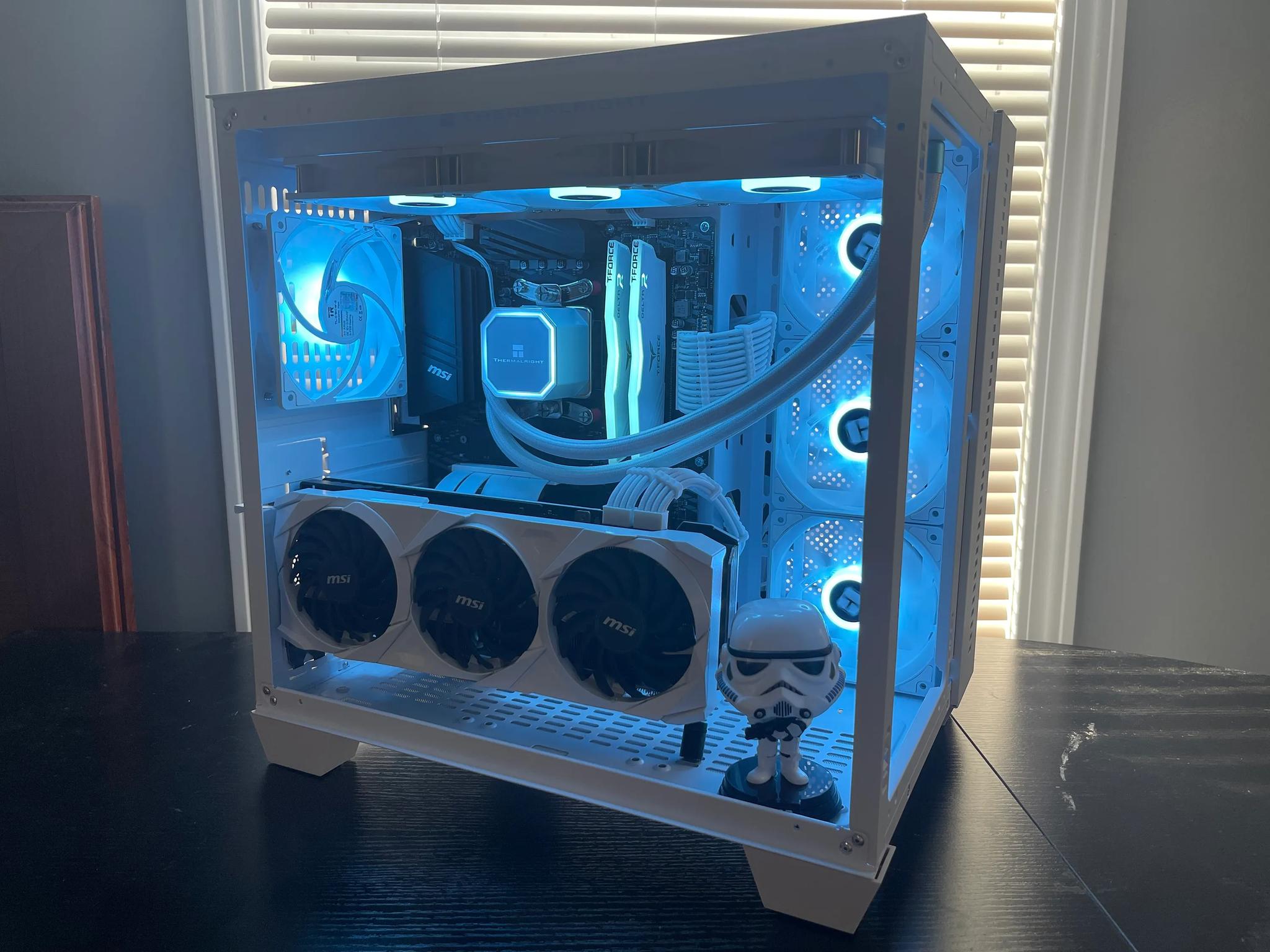 ⚪Stormtrooper⚫🌊Liquid Cooled🌊 RTX 3080 | Ryzen 7 5800X | 1TB NVME | 32GB RAM