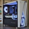 Black + White Gaming PC | Ryzen 5 2600 | GTX 1070 8GB | 16GB | 1TB | Wi-Fi + BT | 550W | ARGB