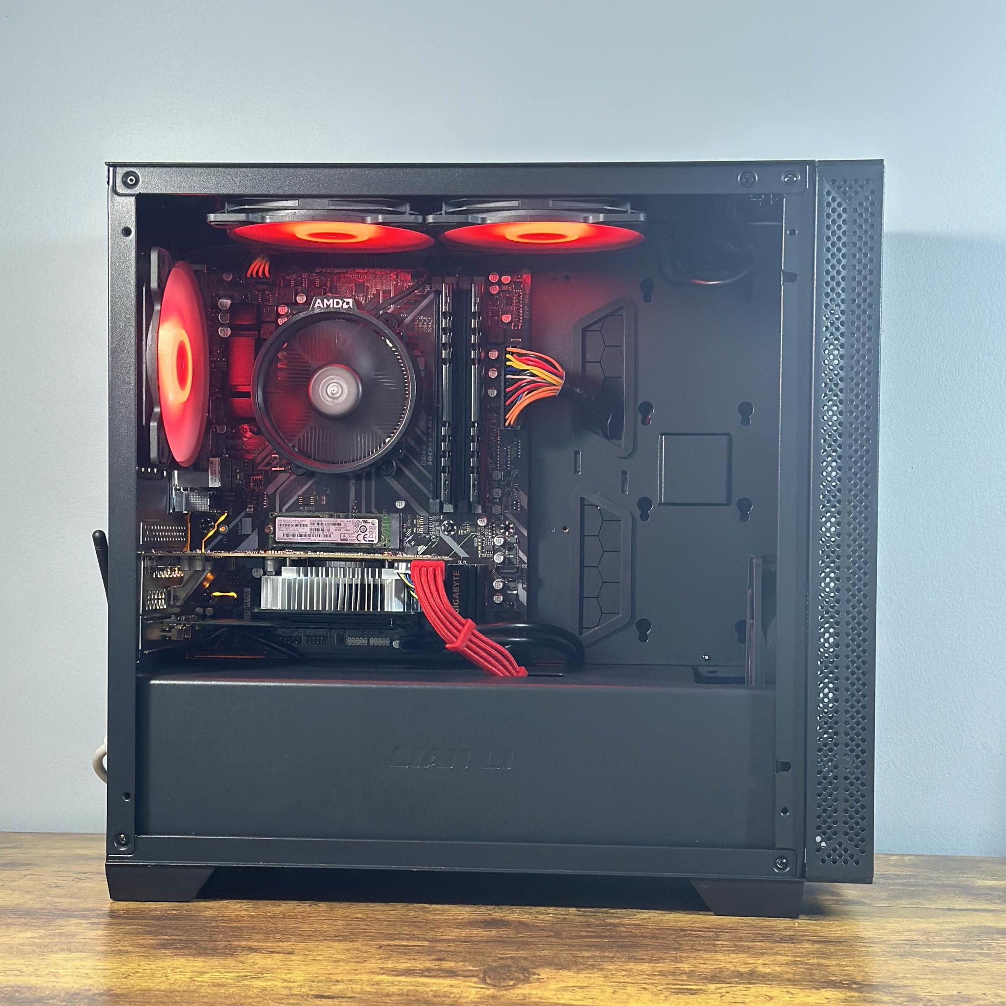 GTX 1060 3GB | Ryzen 3 3200G | 16GB DDR4 | 1.2TB Storage | Win11 | WIFI | Ultra Budget Gaming PC