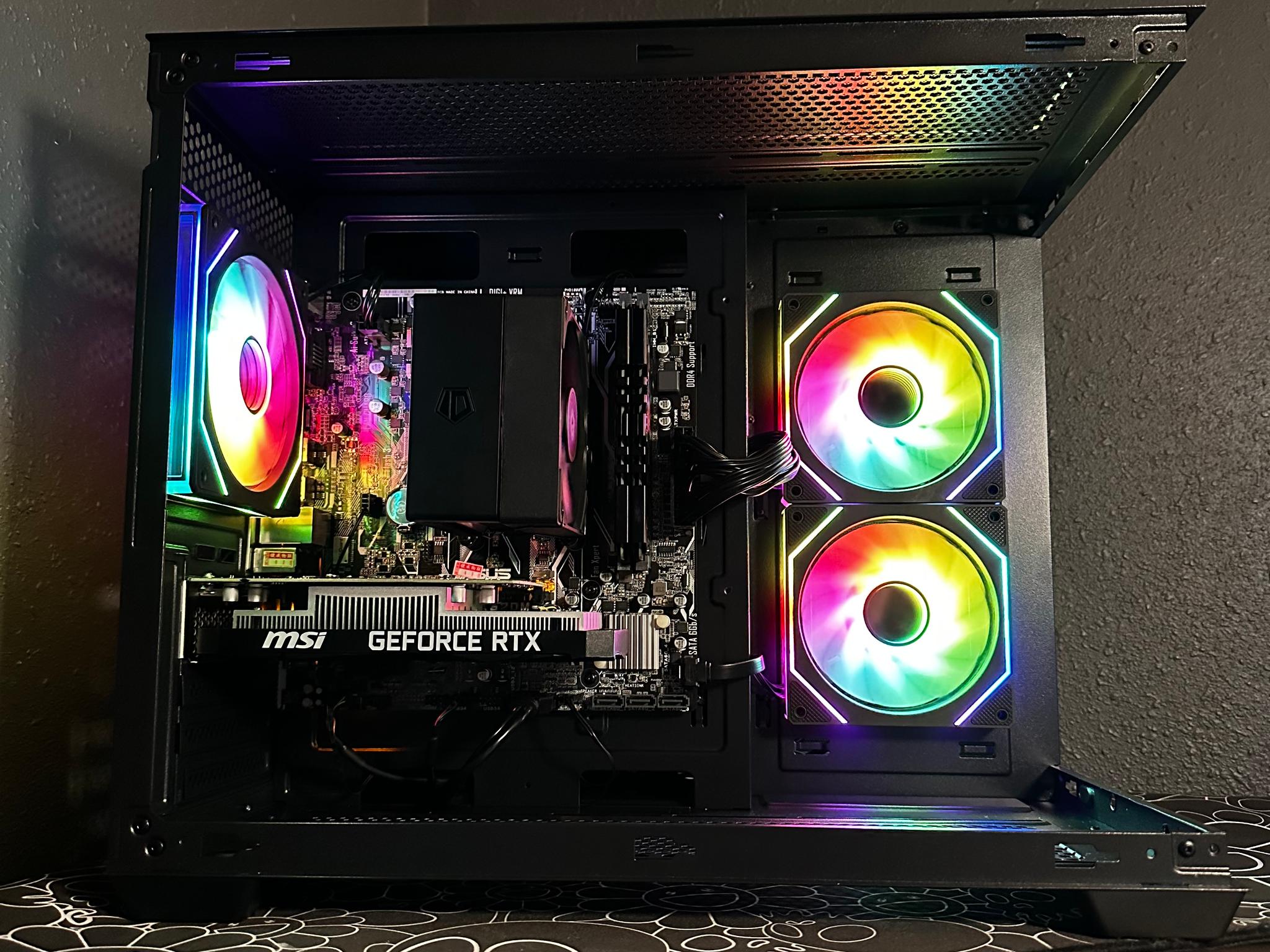 Entry Level Gaming PC | RTX 3050 | Ryzen 5 5500 | 16GB DDR4 | 512GB | RGB | WIFI