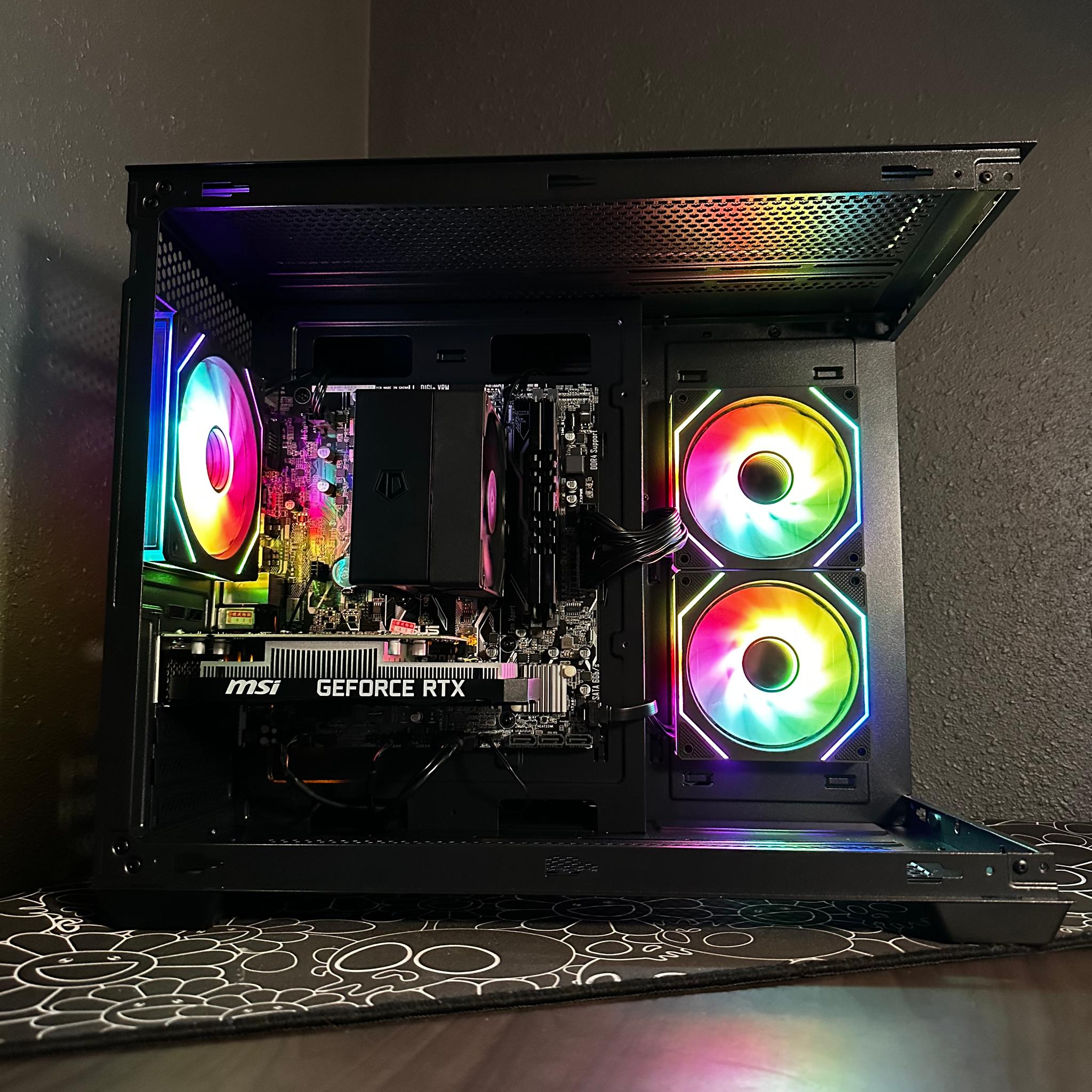 Entry Level Gaming PC | RTX 3050 | Ryzen 5 5500 | 16GB DDR4 | 512GB | RGB | WIFI