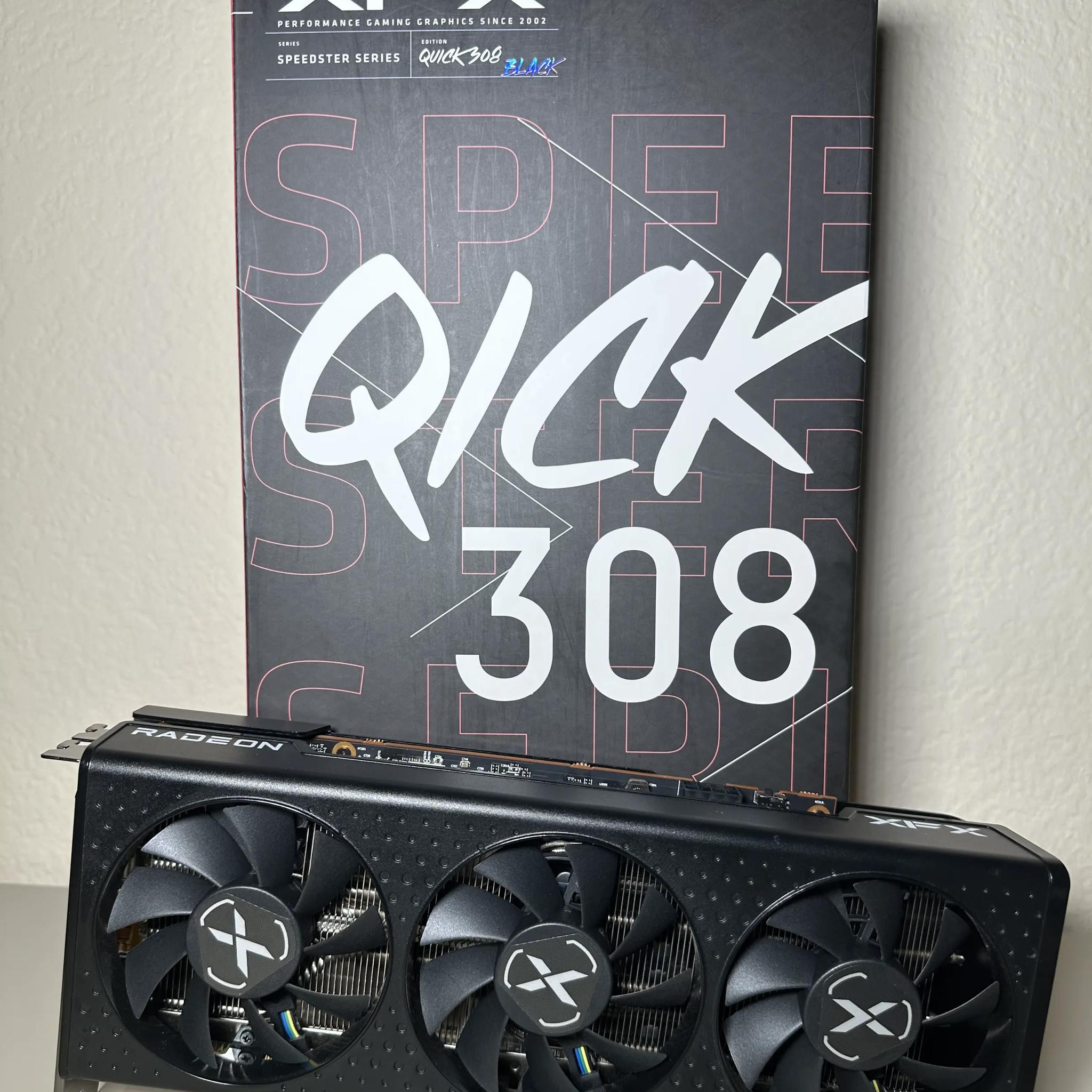 XFX Speedster QICK 308 AMD Radeon RX 6600 XT