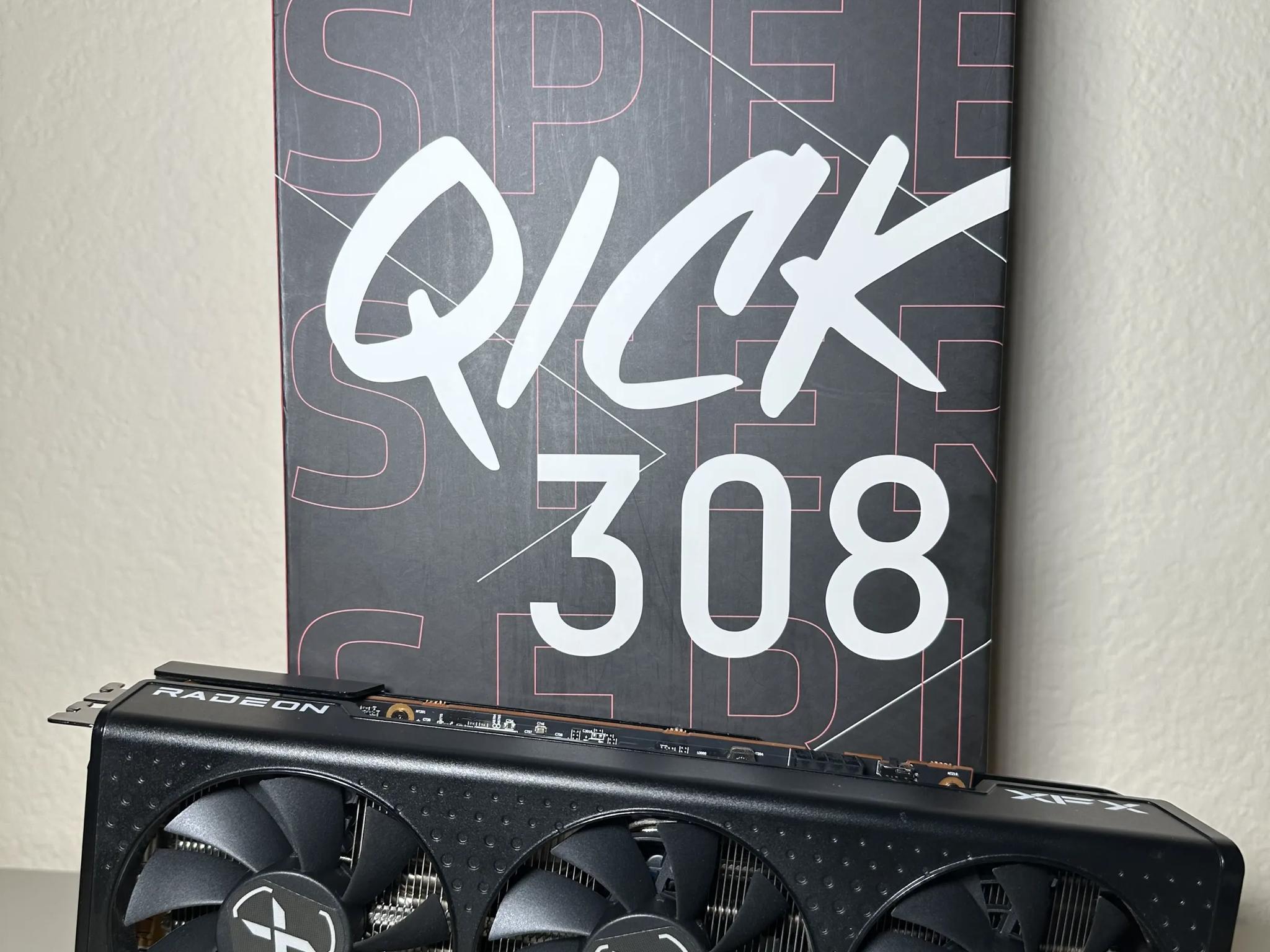 XFX Speedster QICK 308 AMD Radeon RX 6600 XT
