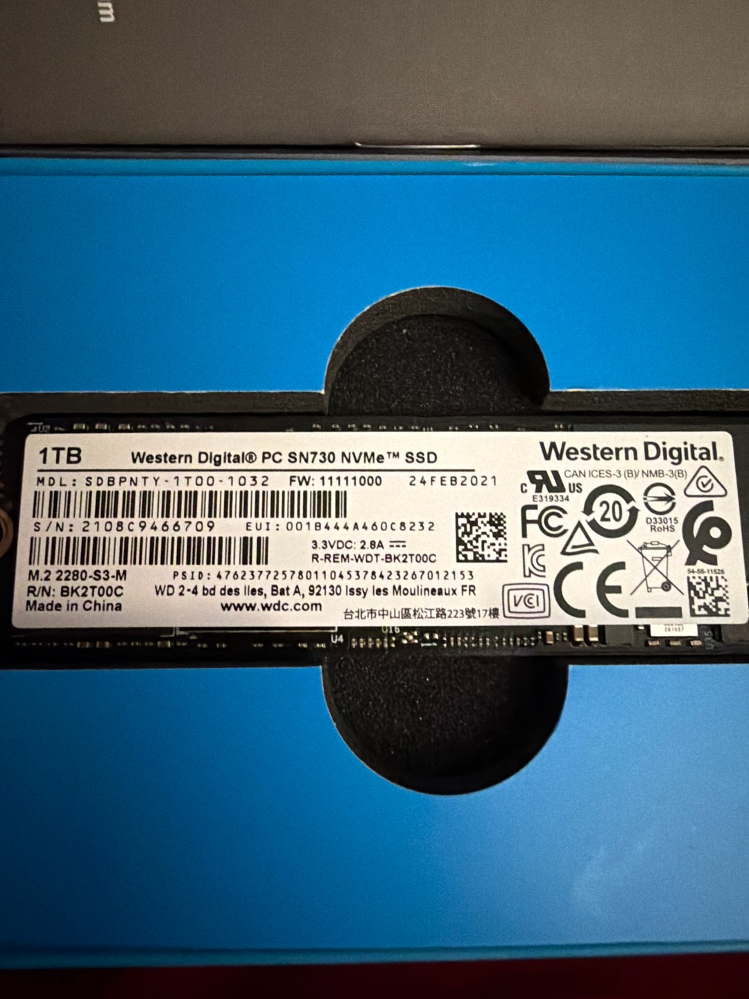 Western Digital 1TB SN730 NVMe SSD | Jawa